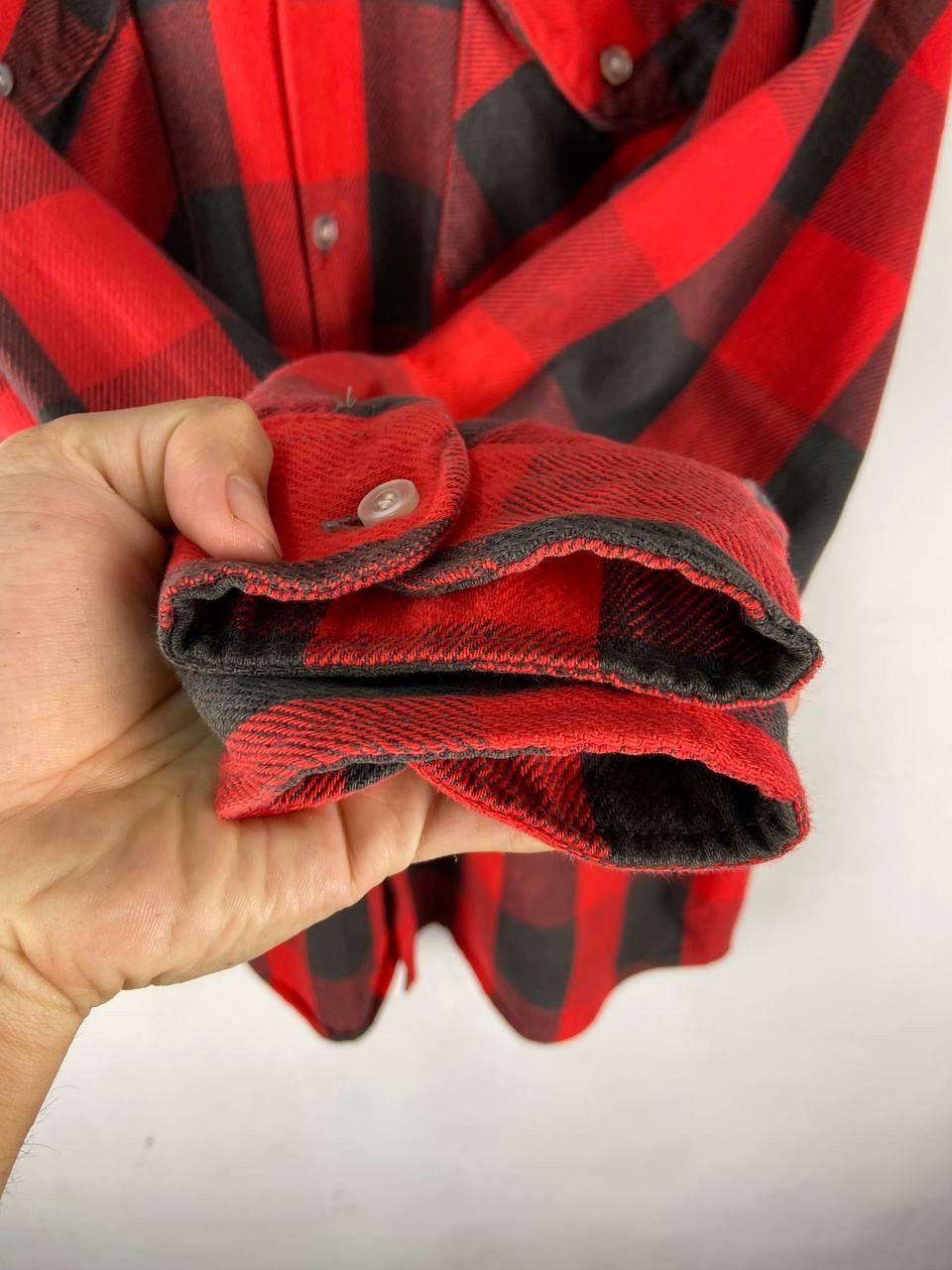 Oshkosh Vintage Oshkosh B’Gosh flannel Worker Shirt Plaid Tartan Size US M / EU 48-50 / 2 - 8 Thumbnail