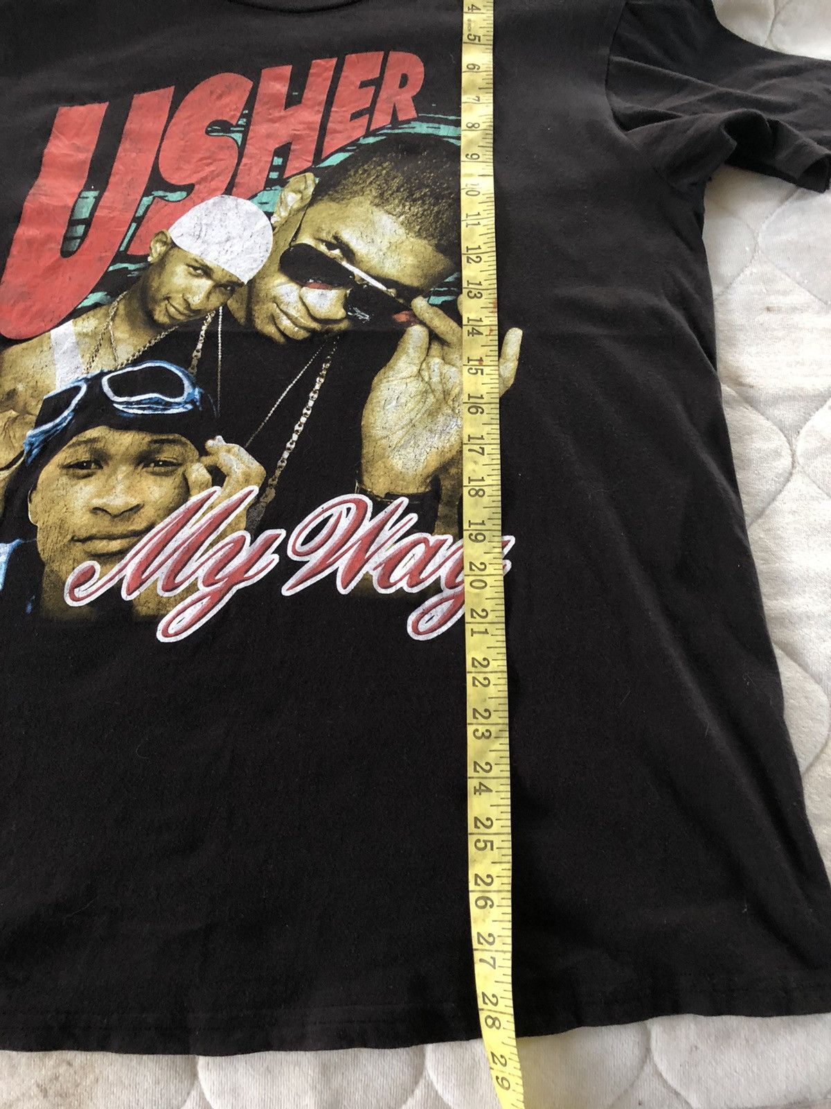 Band Tees × Rap Tees Rare Usher My Way Rap Tee Large Size US L / EU 52-54 / 3 - 4 Thumbnail