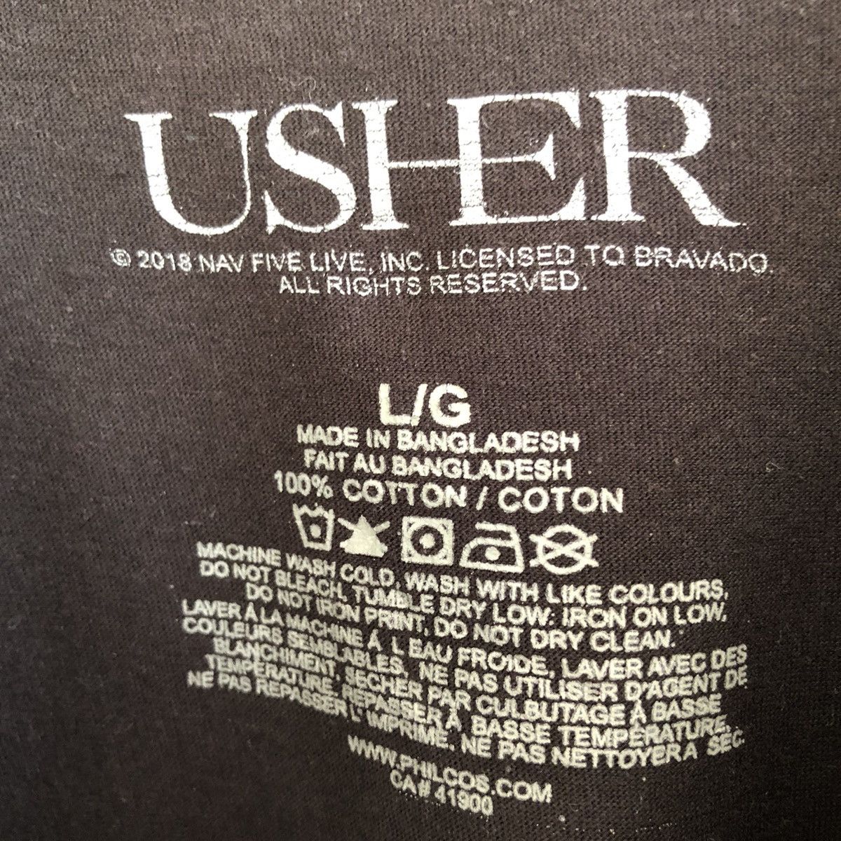 Band Tees × Rap Tees Rare Usher My Way Rap Tee Large Size US L / EU 52-54 / 3 - 2 Thumbnail