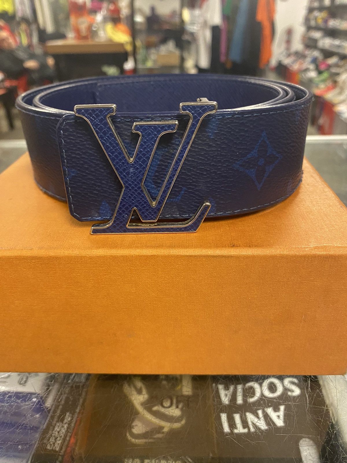 Louis Vuitton x NBA LV 3 Steps 40MM Reversible Belt Monogram Pre