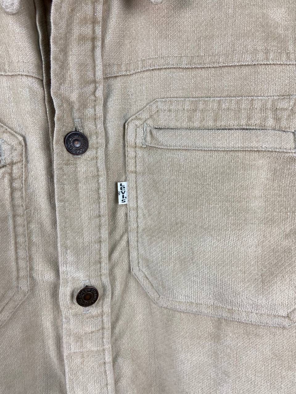 Levi's Vintage 70s 80s Levis White Tab Shirt Made in USA Size US M / EU 48-50 / 2 - 5 Thumbnail