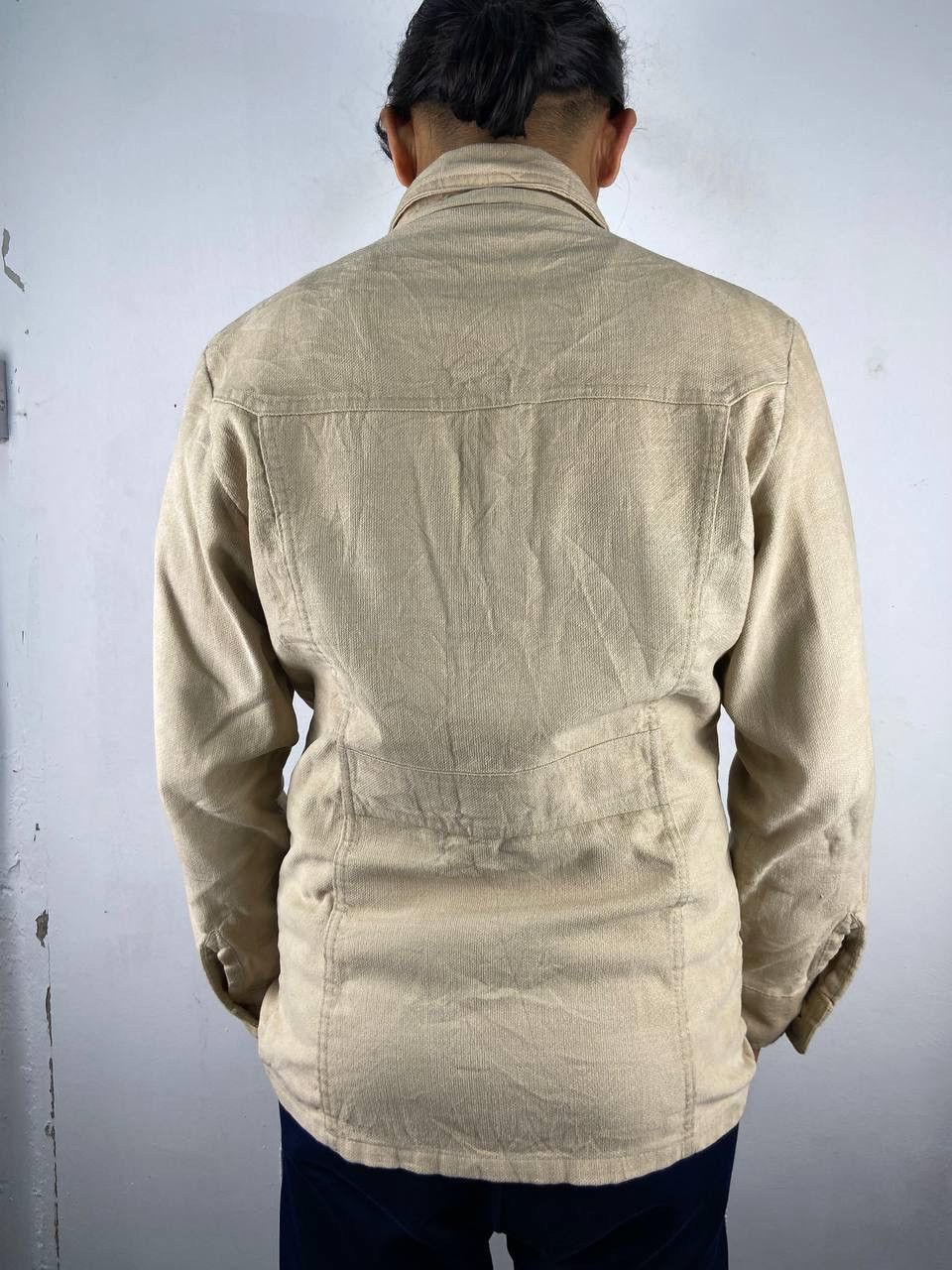 Levi's Vintage 70s 80s Levis White Tab Shirt Made in USA Size US M / EU 48-50 / 2 - 2 Thumbnail