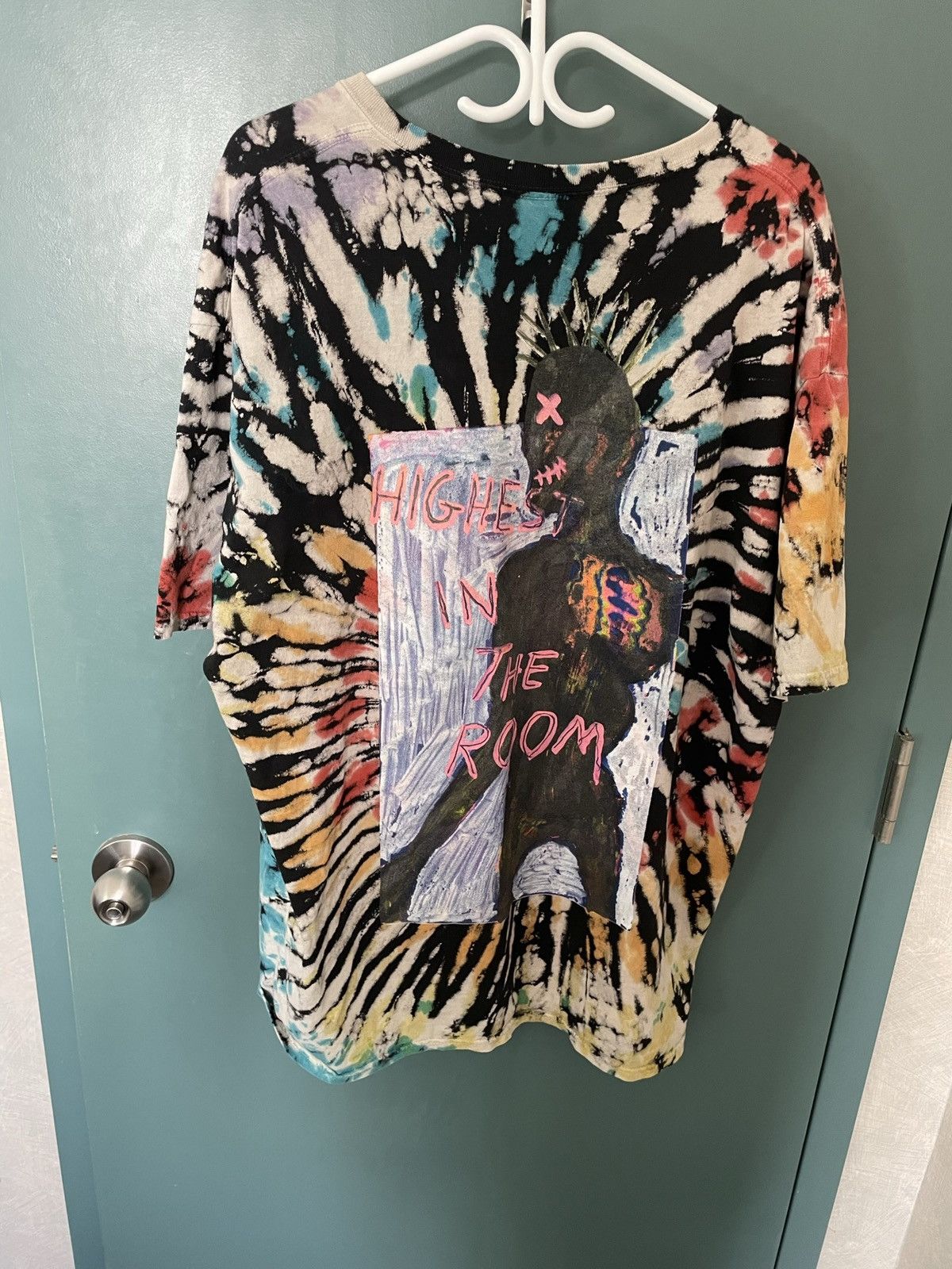 Travis Scott Travis Scott Highest In The Room Tee Tie Dye Size US XXL / EU 58 / 5 - 2 Thumbnail