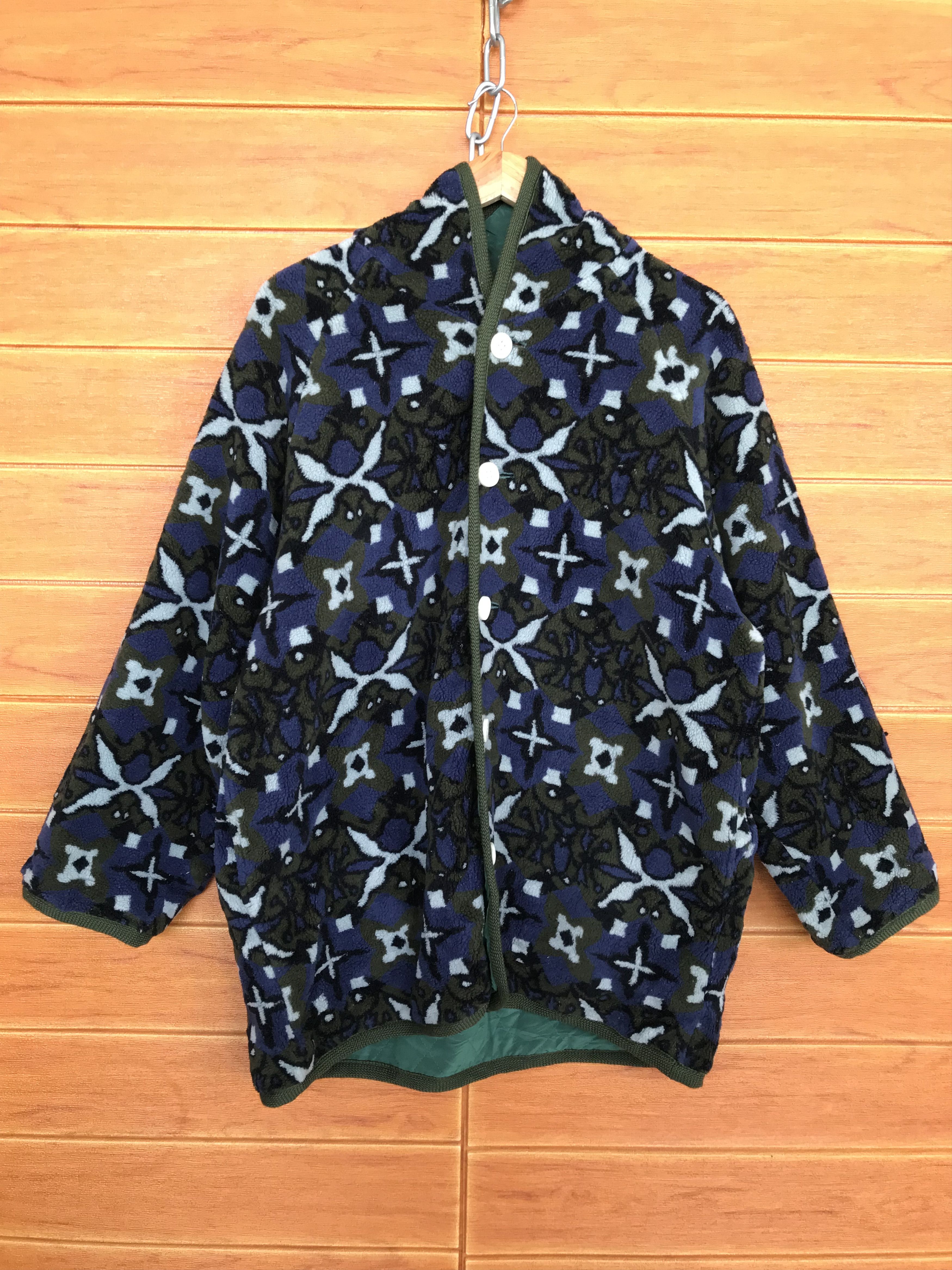 Ellesse Vtg ELLESSE Italia Quilted Pullover Hoodie Fleece Jacket Size US M / EU 48-50 / 2 - 1 Thumbnail