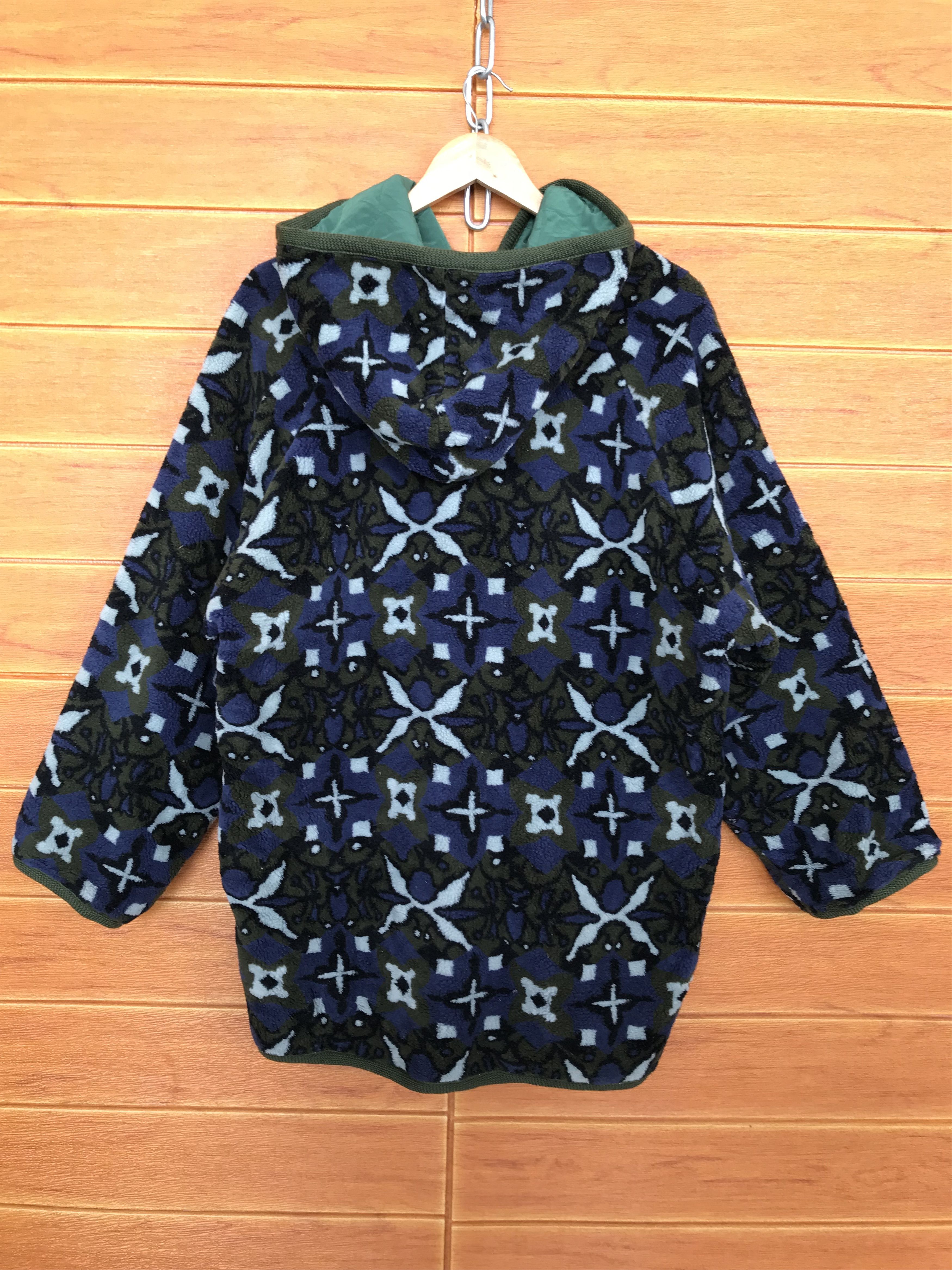 Ellesse Vtg ELLESSE Italia Quilted Pullover Hoodie Fleece Jacket Size US M / EU 48-50 / 2 - 6 Thumbnail