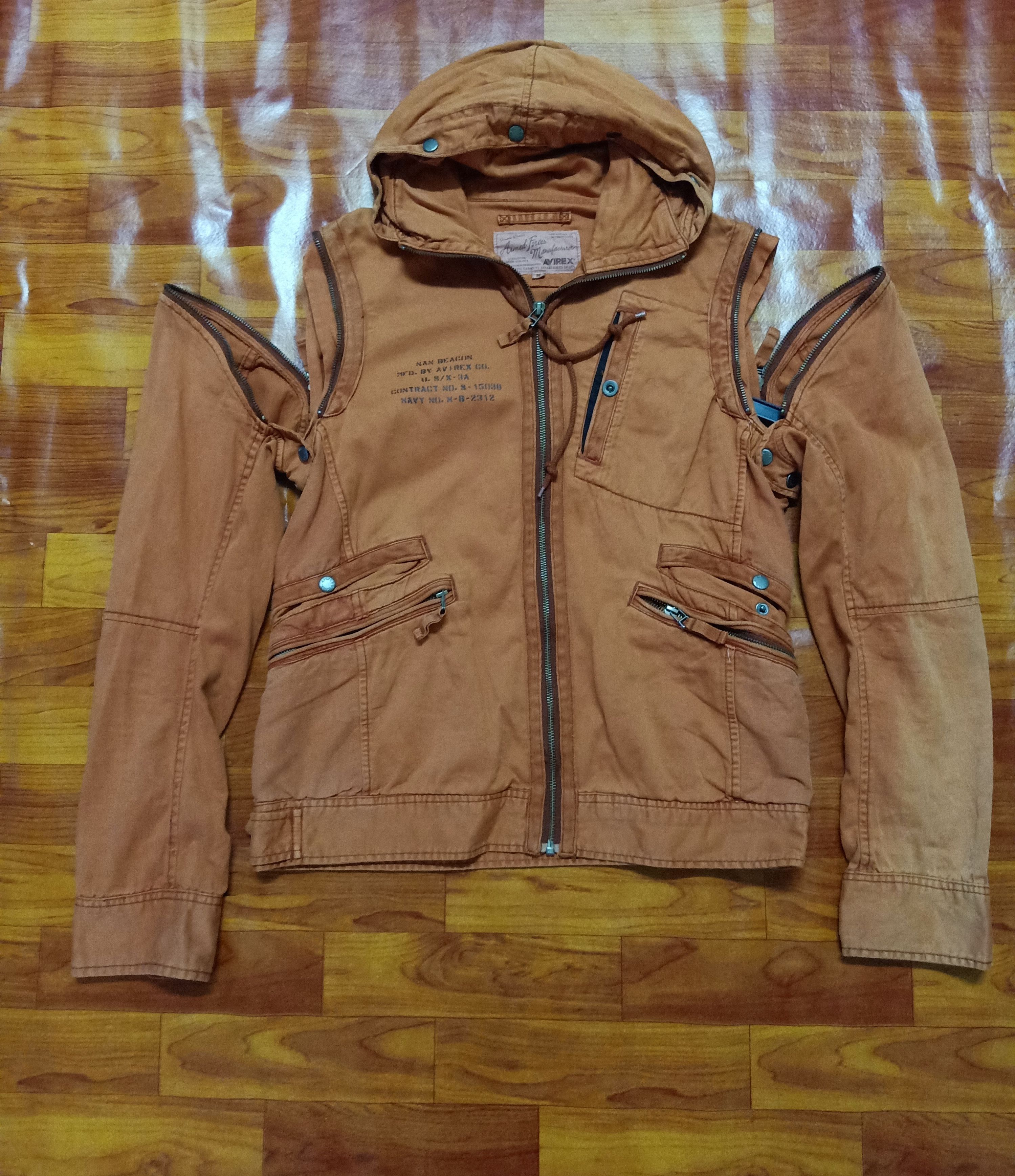 Avirex Avirex Bondage Jacket can be vest Size US L / EU 52-54 / 3 - 5 Thumbnail