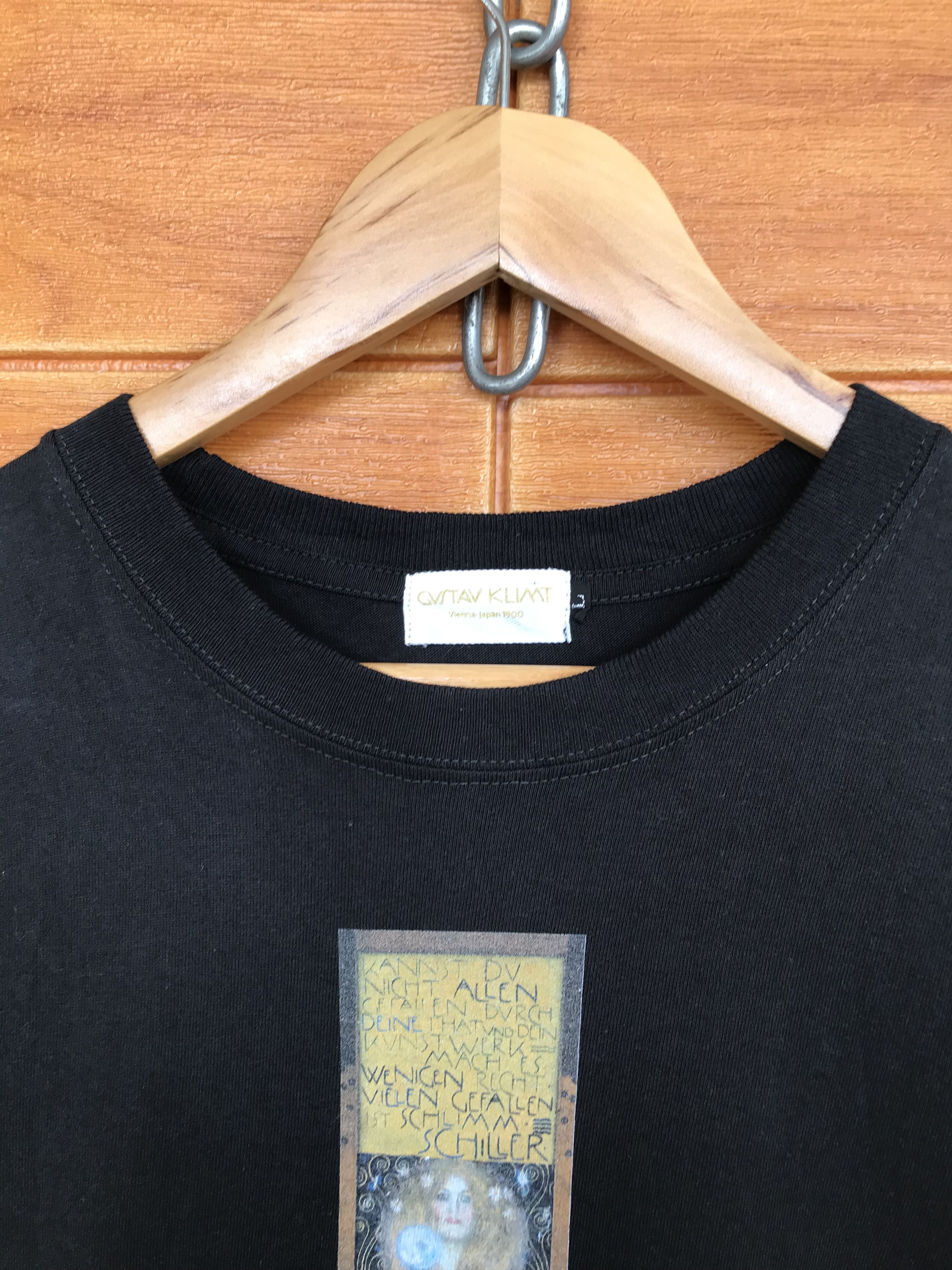 Vintage Vintage Gustav Klimt "Nuda Veritas" Naked Truth T-Shirt Size US M / EU 48-50 / 2 - 7 Thumbnail