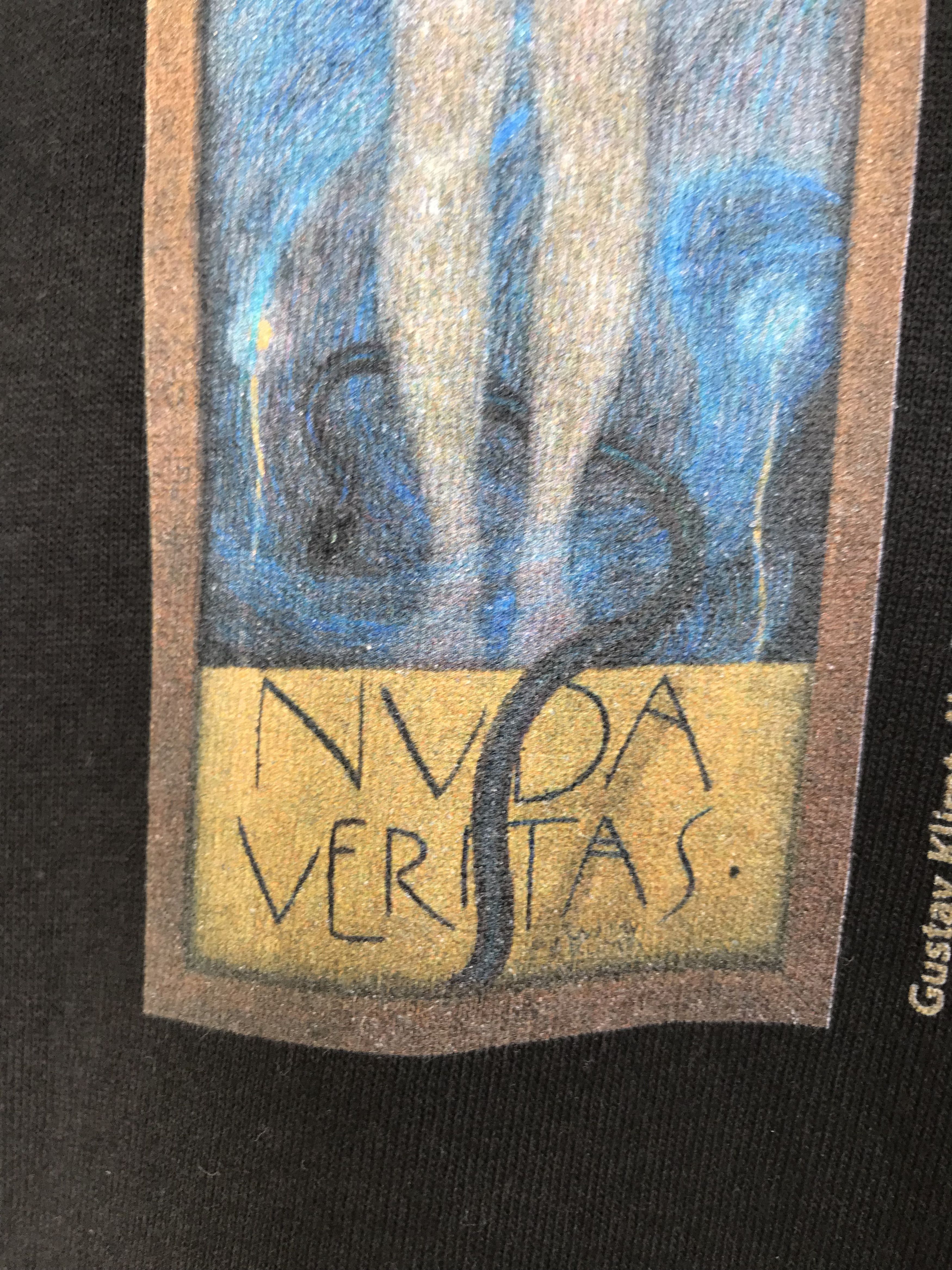 Vintage Vintage Gustav Klimt "Nuda Veritas" Naked Truth T-Shirt Size US M / EU 48-50 / 2 - 5 Thumbnail