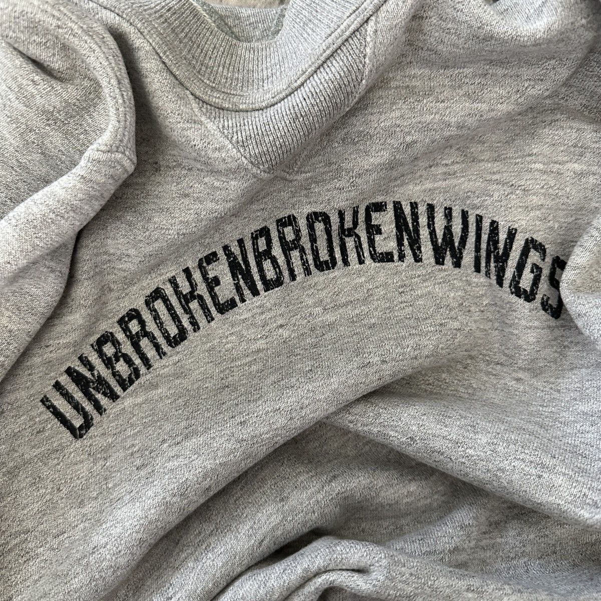 Undercover AW08 “Unbrokenwings” Side-Zip Crewneck Size US M / EU 48-50 / 2 - 2 Thumbnail