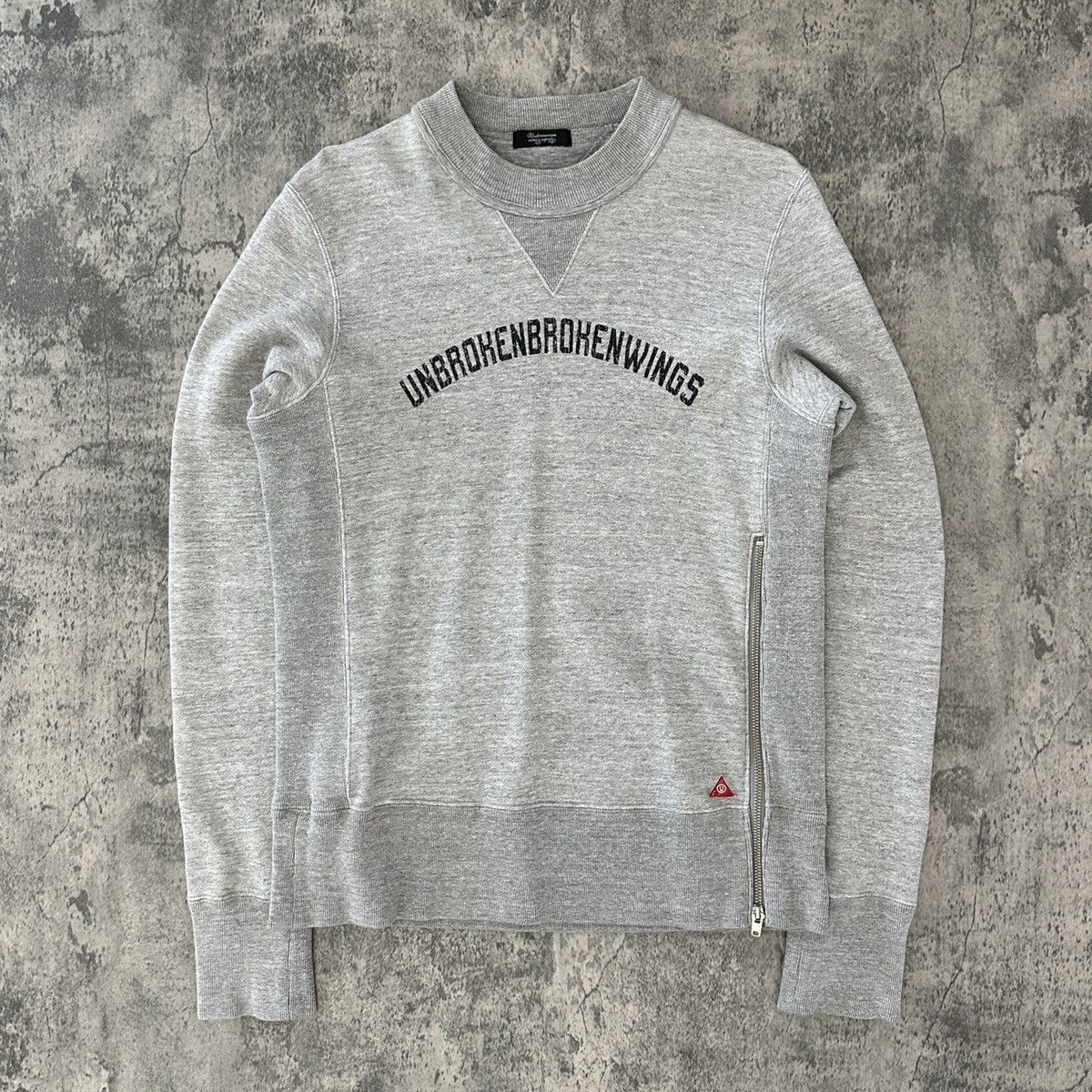 Undercover AW08 “Unbrokenwings” Side-Zip Crewneck Size US M / EU 48-50 / 2 - 1 Thumbnail