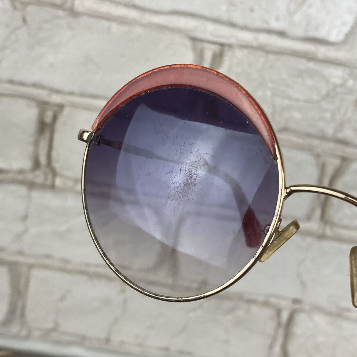 Miu Miu × Prada Vintage Miu Miu circle sunglasses Size ONE SIZE - 15 Thumbnail
