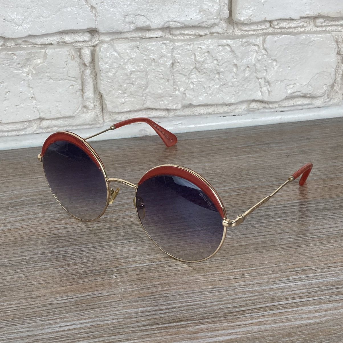 Miu Miu × Prada Vintage Miu Miu circle sunglasses Size ONE SIZE - 2 Thumbnail