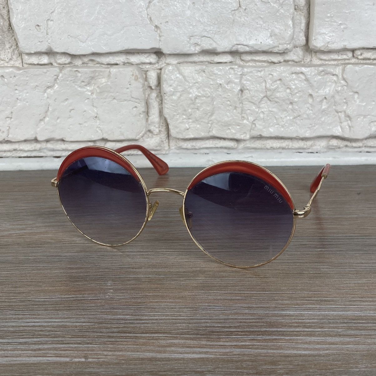 Miu Miu × Prada Vintage Miu Miu circle sunglasses Size ONE SIZE - 3 Thumbnail
