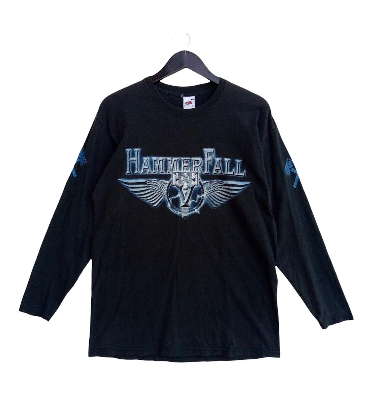 💥VINTAGE HAMMERFALL power metal band Threshold album shirt