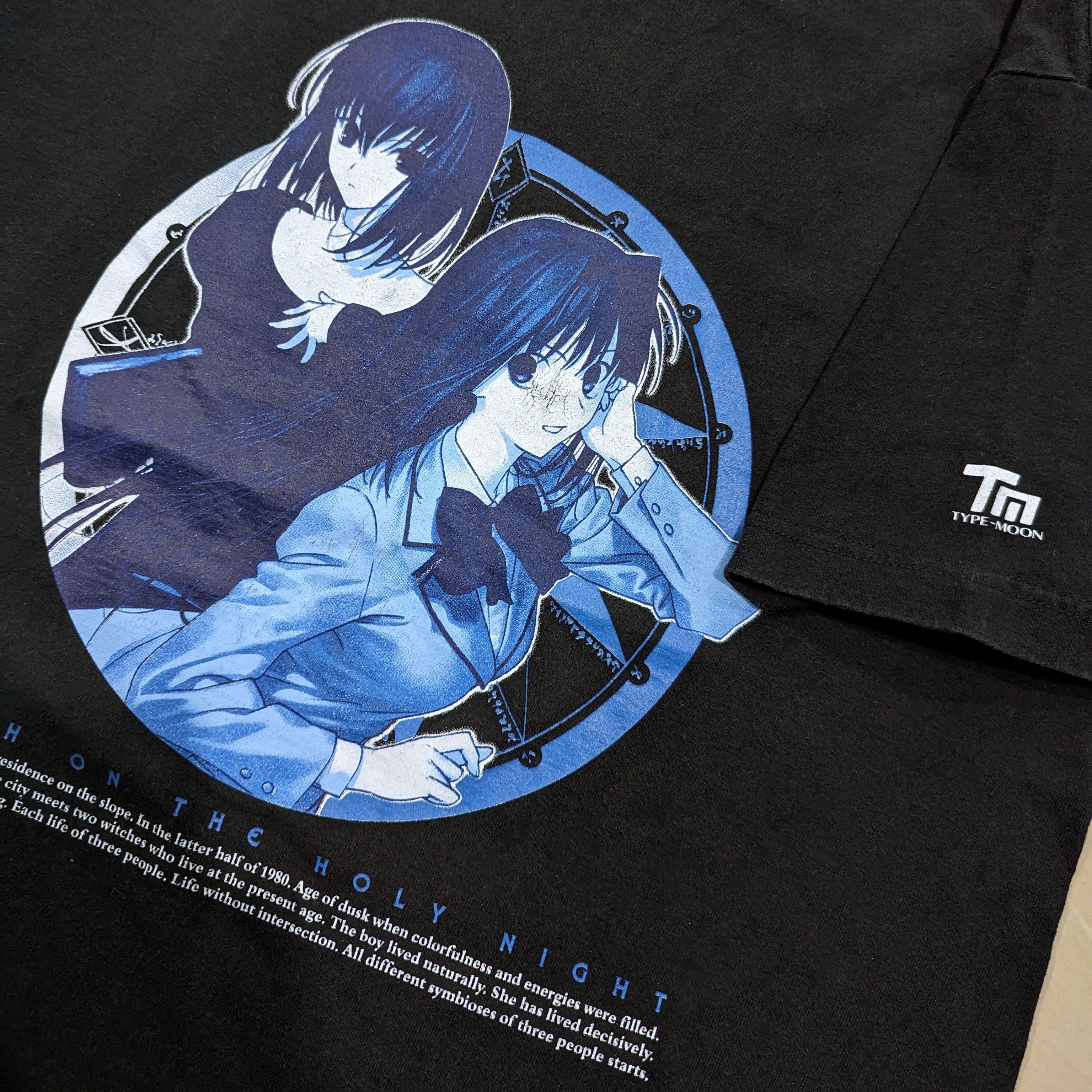 Anime Japanese Anime Manga Witch On The Hole Night T-shirt 2000s Size US L / EU 52-54 / 3 - 3 Thumbnail