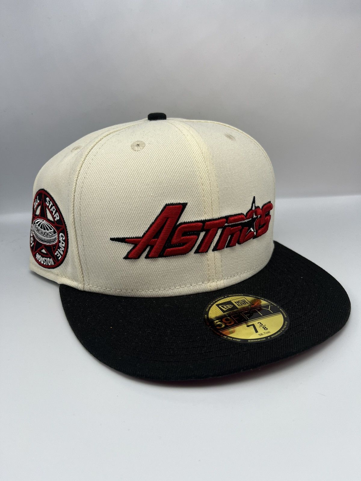 Houston Astros 7 3/8 fitted Hat top