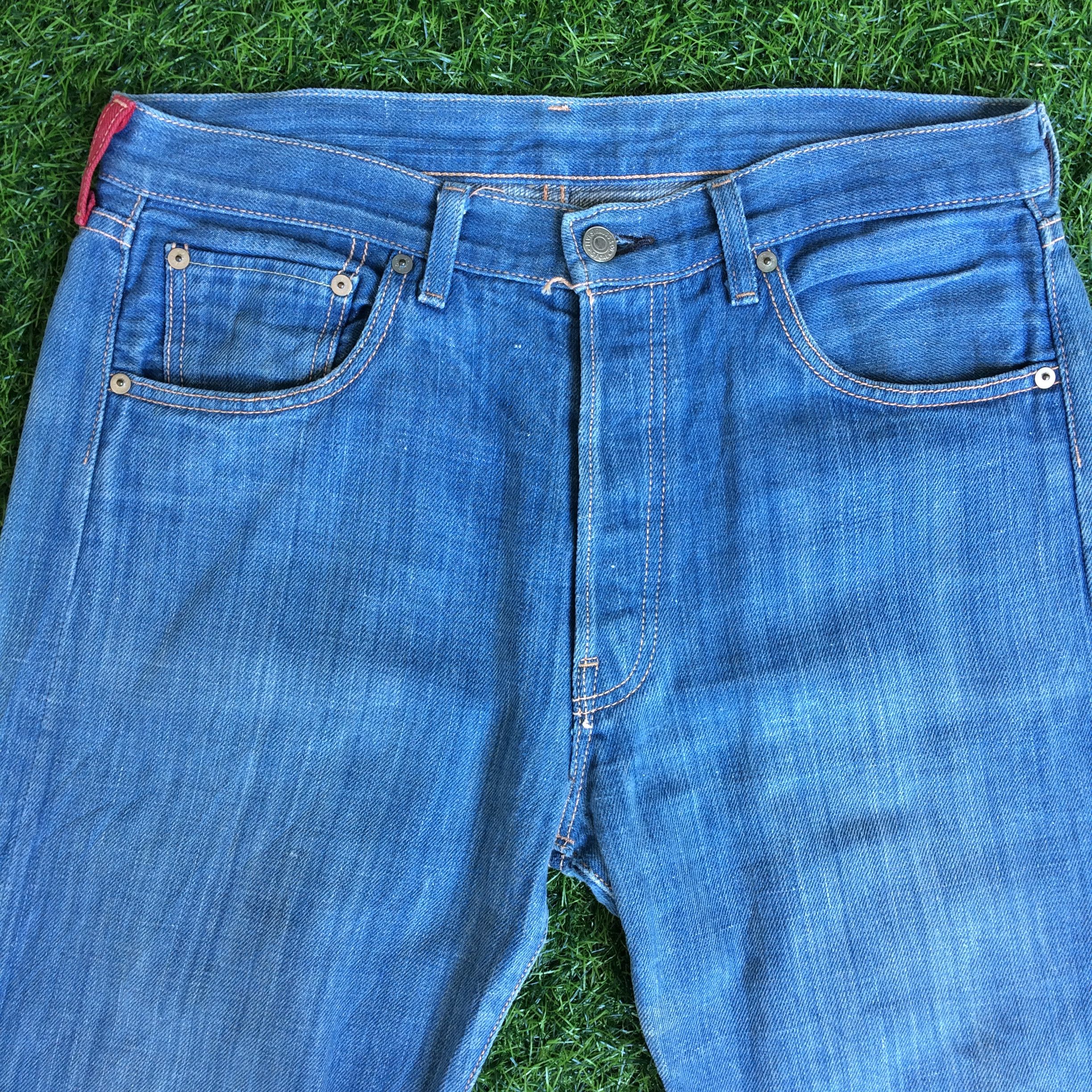 Levi's × Levi's Vintage Clothing Levis Red Loop Selvedge Jeans #B-127 Size US 33 - 5 Thumbnail