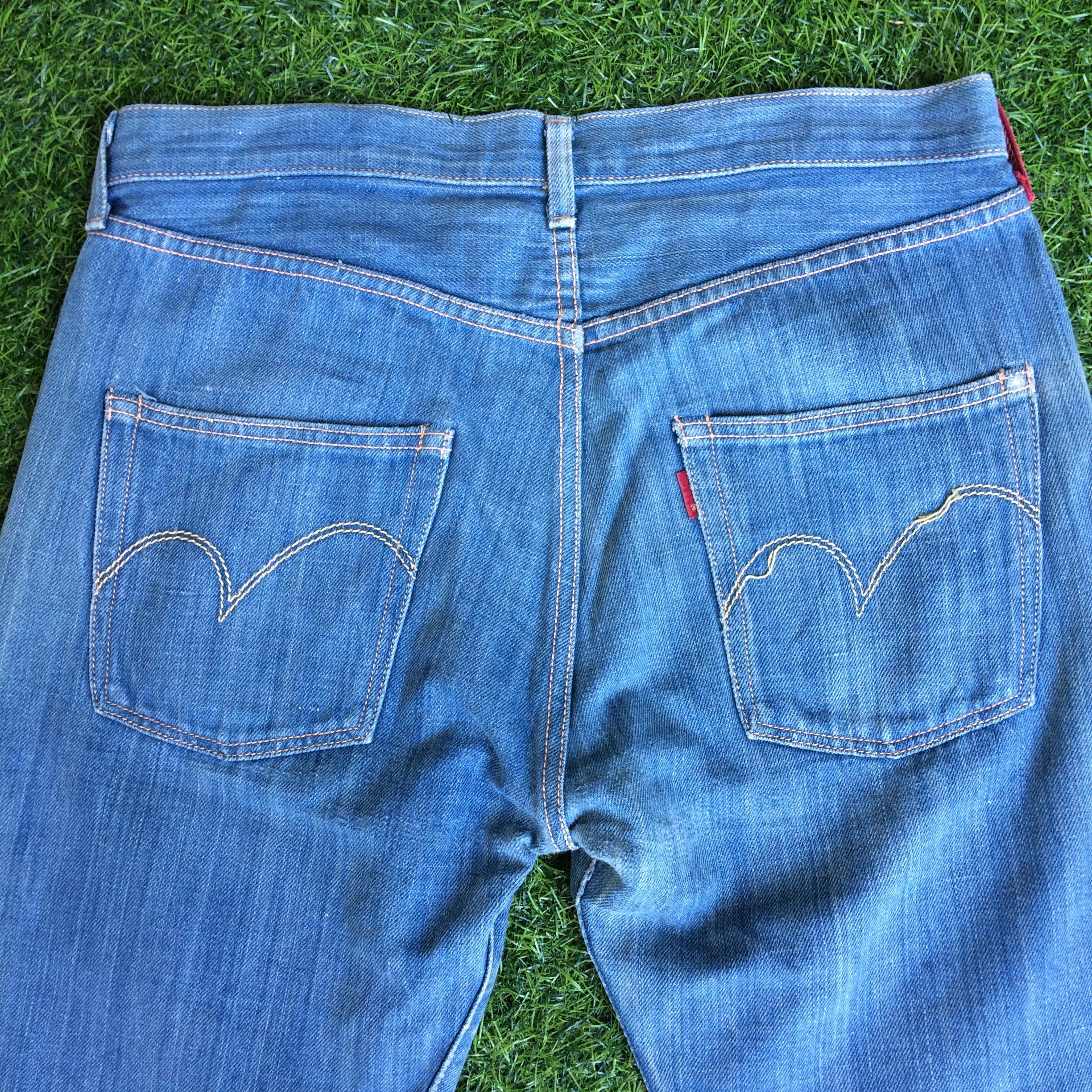 Levi's × Levi's Vintage Clothing Levis Red Loop Selvedge Jeans #B-127 Size US 33 - 6 Thumbnail
