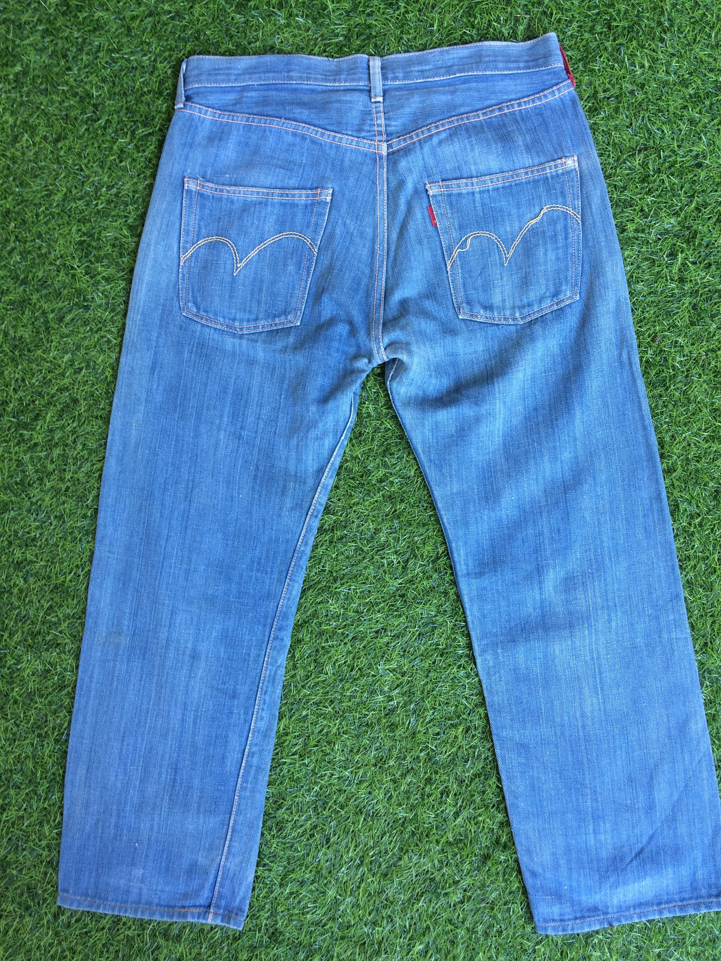 Levi's × Levi's Vintage Clothing Levis Red Loop Selvedge Jeans #B-127 Size US 33 - 4 Thumbnail