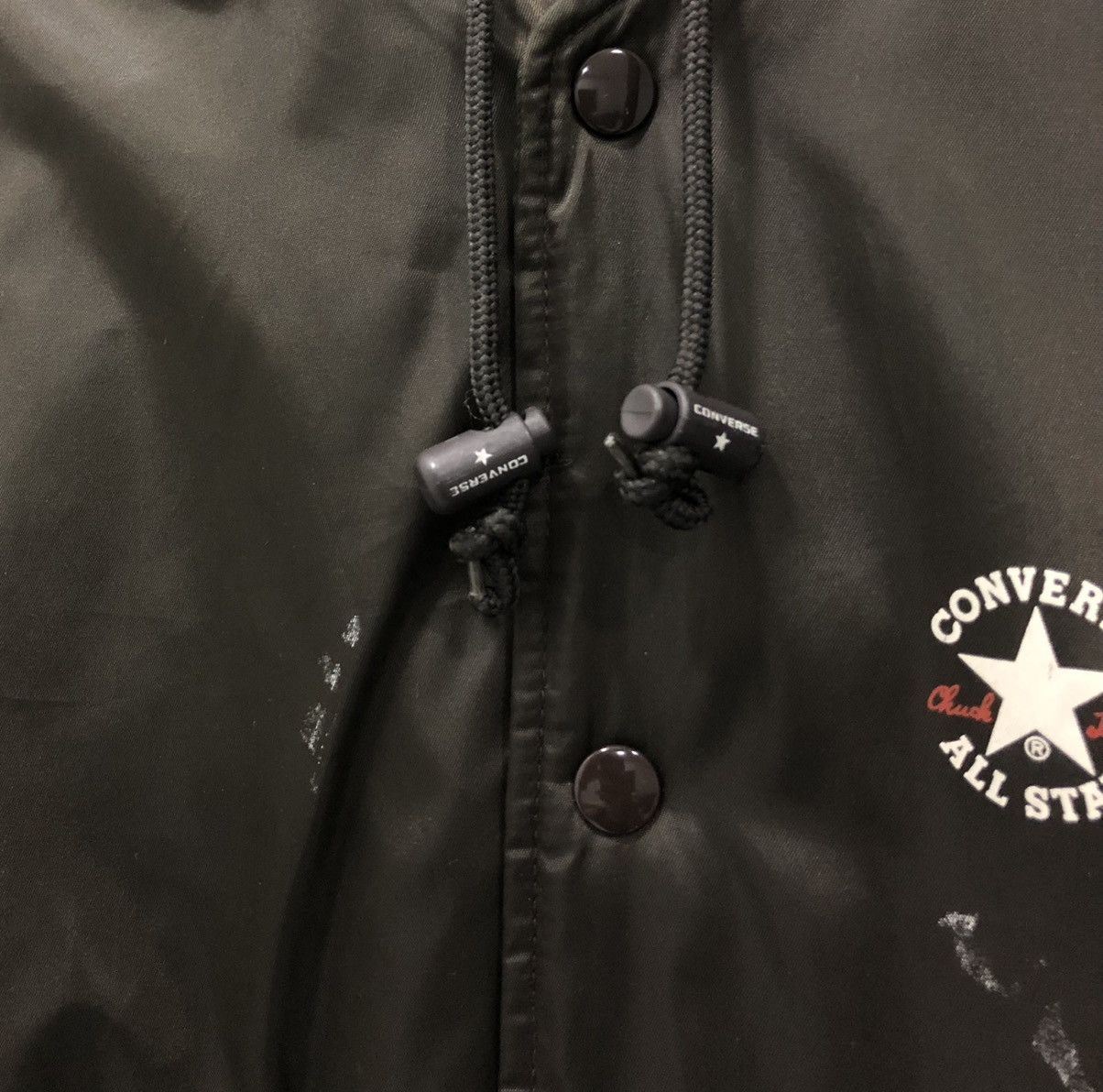 Converse × Vintage Vintage converse all star Big Logo Long jacket Size US L / EU 52-54 / 3 - 3 Thumbnail