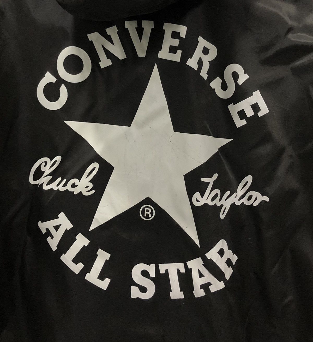 Converse × Vintage Vintage converse all star Big Logo Long jacket Size US L / EU 52-54 / 3 - 5 Thumbnail
