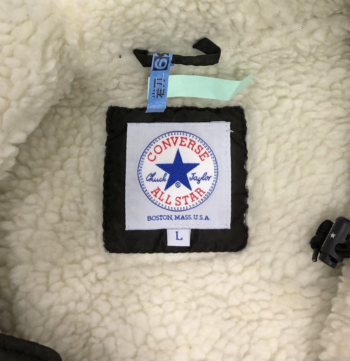 Converse × Vintage Vintage converse all star Big Logo Long jacket Size US L / EU 52-54 / 3 - 11 Thumbnail