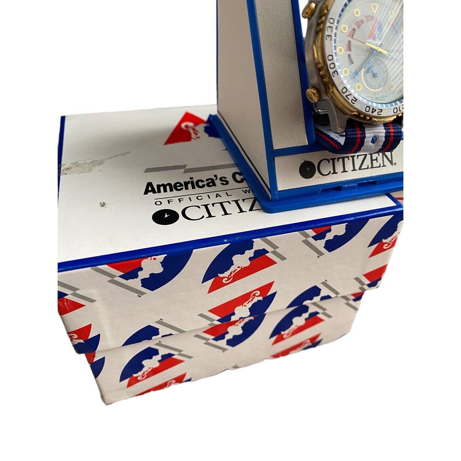 Citizen Citizen Yacht 1992 Americas Cup Watch Chronograph Race Size ONE SIZE - 7 Thumbnail