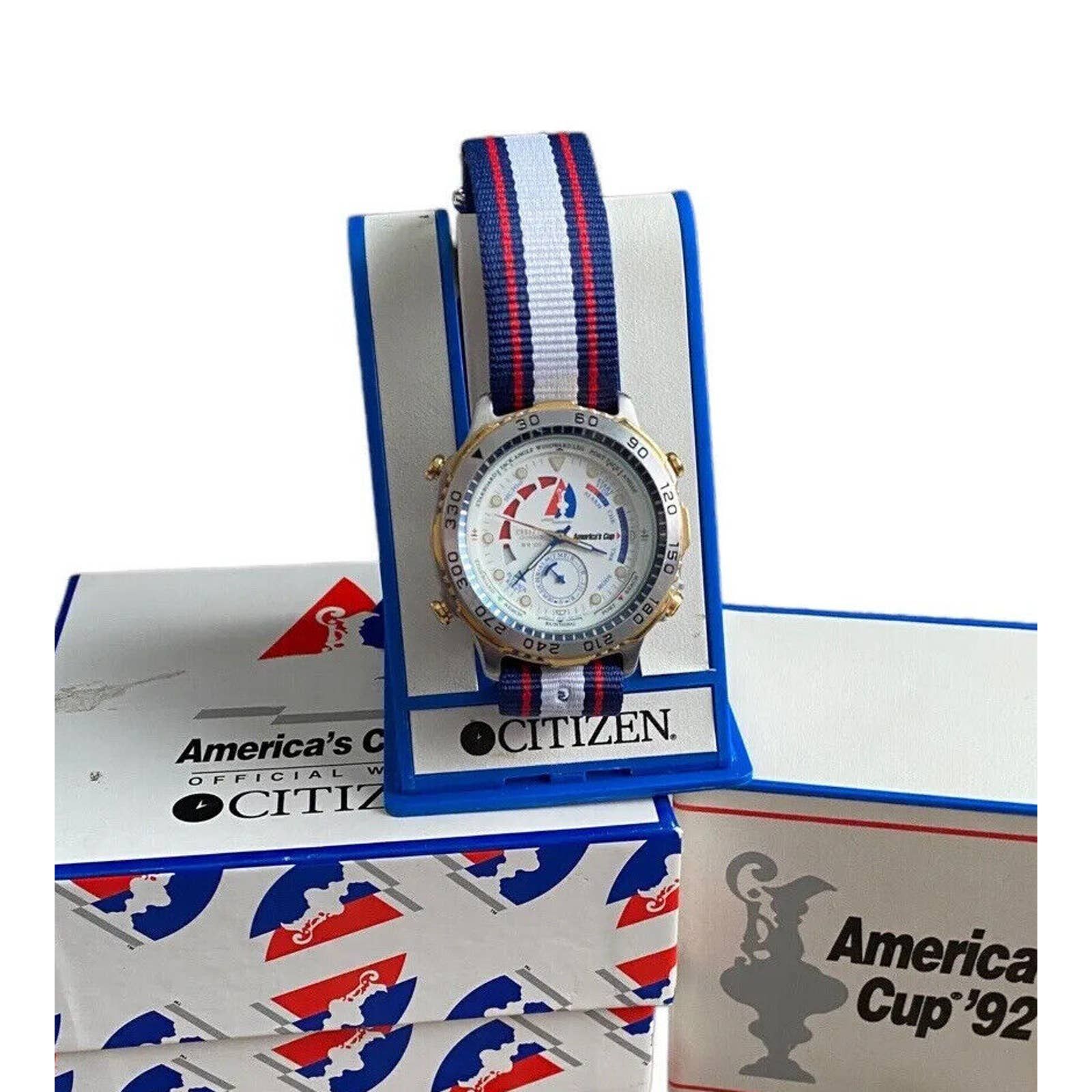 Citizen Citizen Yacht 1992 Americas Cup Watch Chronograph Race Size ONE SIZE - 1 Preview
