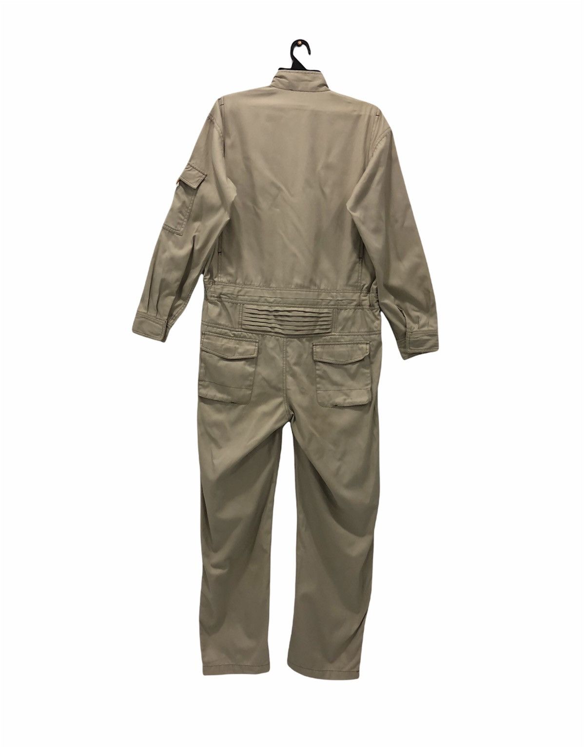 Sports Specialties ISUZU Mechanic Coveralls Size F Beige Workwear Jumpsuit Size US 39 - 2 Thumbnail
