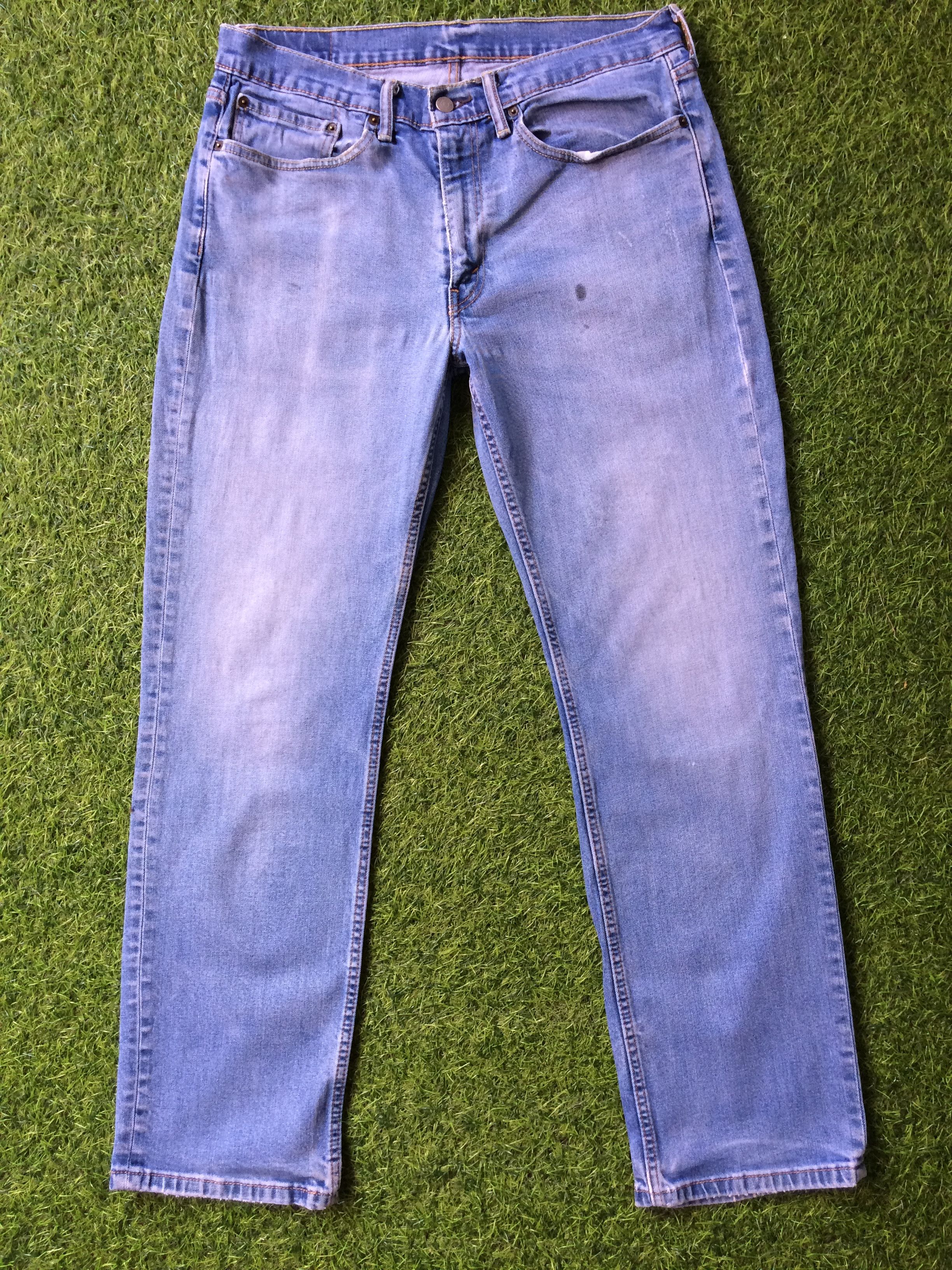 Levi's × Vintage Vintage Levis 514 Distressed Jeans #B-728 Size US 34 / EU 50 - 1 Thumbnail