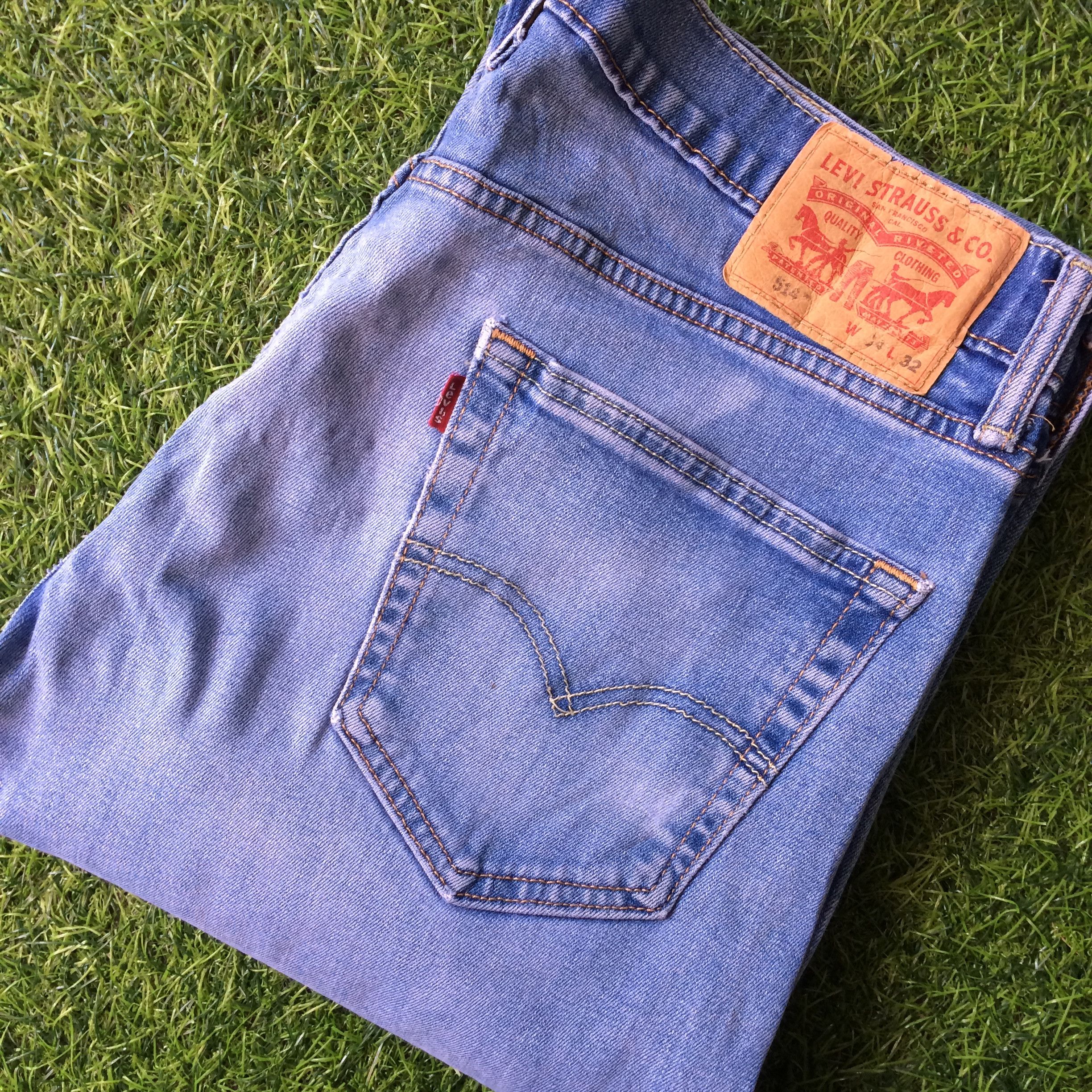 Levi's × Vintage Vintage Levis 514 Distressed Jeans #B-728 Size US 34 / EU 50 - 7 Thumbnail