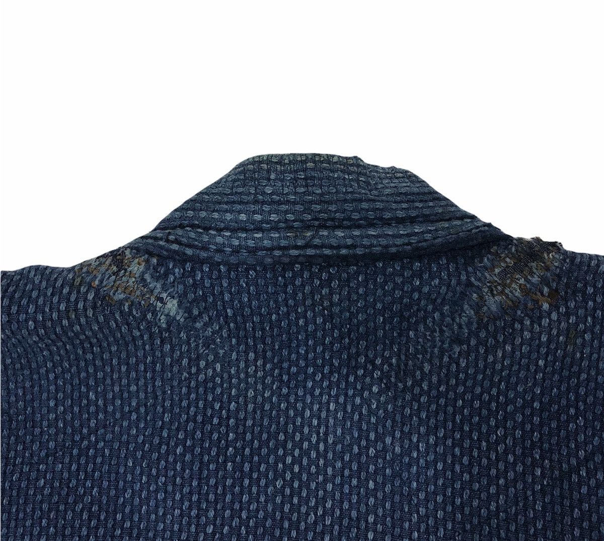 Indigo × Japanese Brand True 70s Vintage Kimono Asahi Japan indigo Size US M / EU 48-50 / 2 - 3 Thumbnail