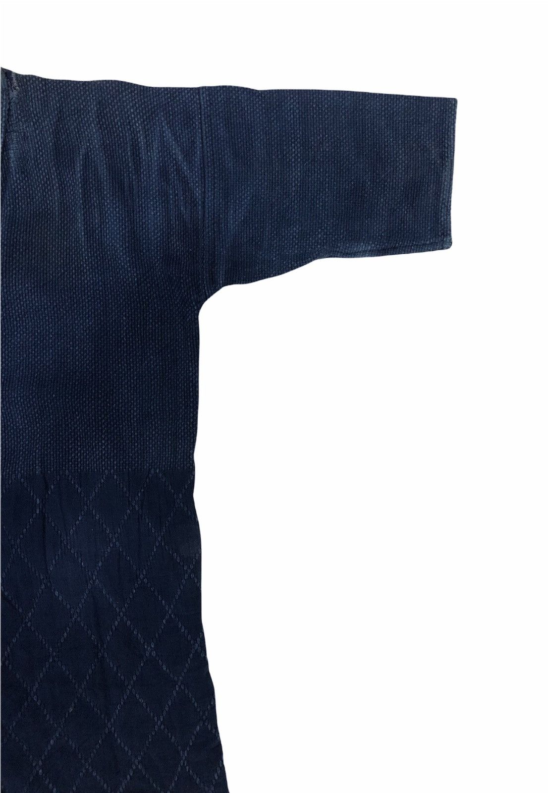 Indigo × Japanese Brand True 70s Vintage Kimono Asahi Japan indigo Size US M / EU 48-50 / 2 - 4 Thumbnail