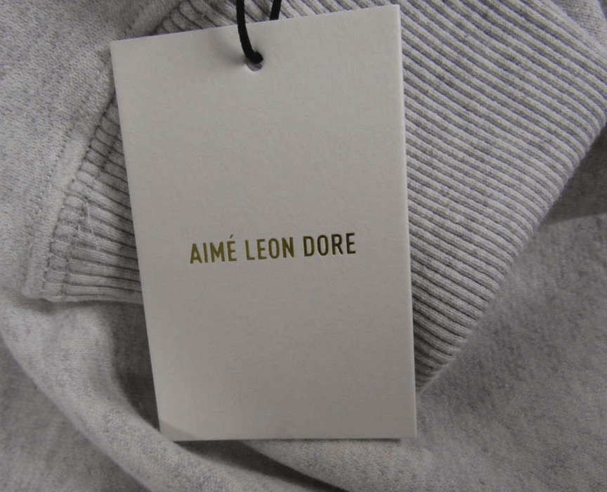 Aime Leon Dore Collegiate Buddy Crewneck Sweatshirt Size Large L Heather  Gray