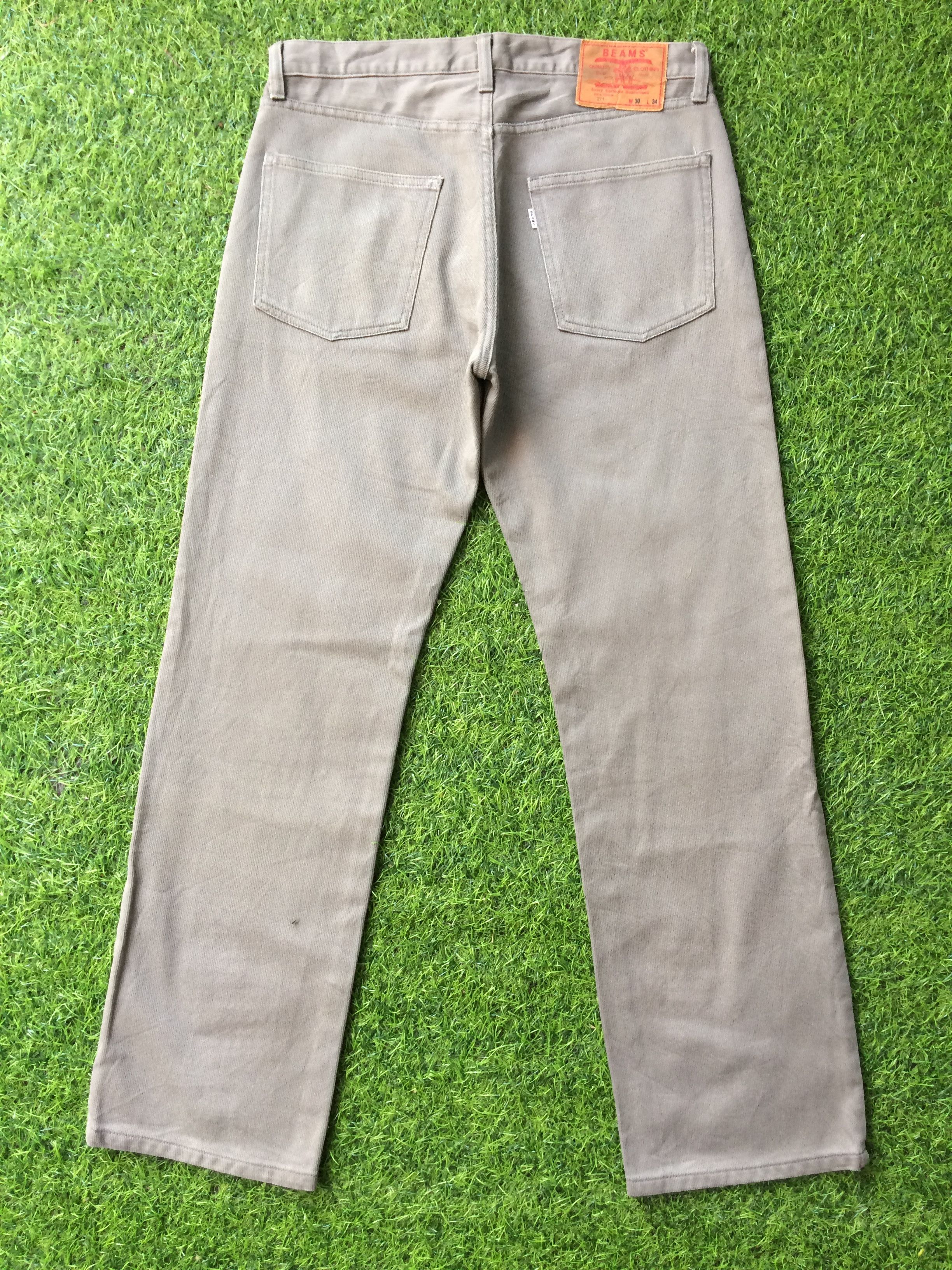 Beams Plus × Japanese Brand Distressed Beams Jeans #B-908 Size US 31 - 2 Thumbnail