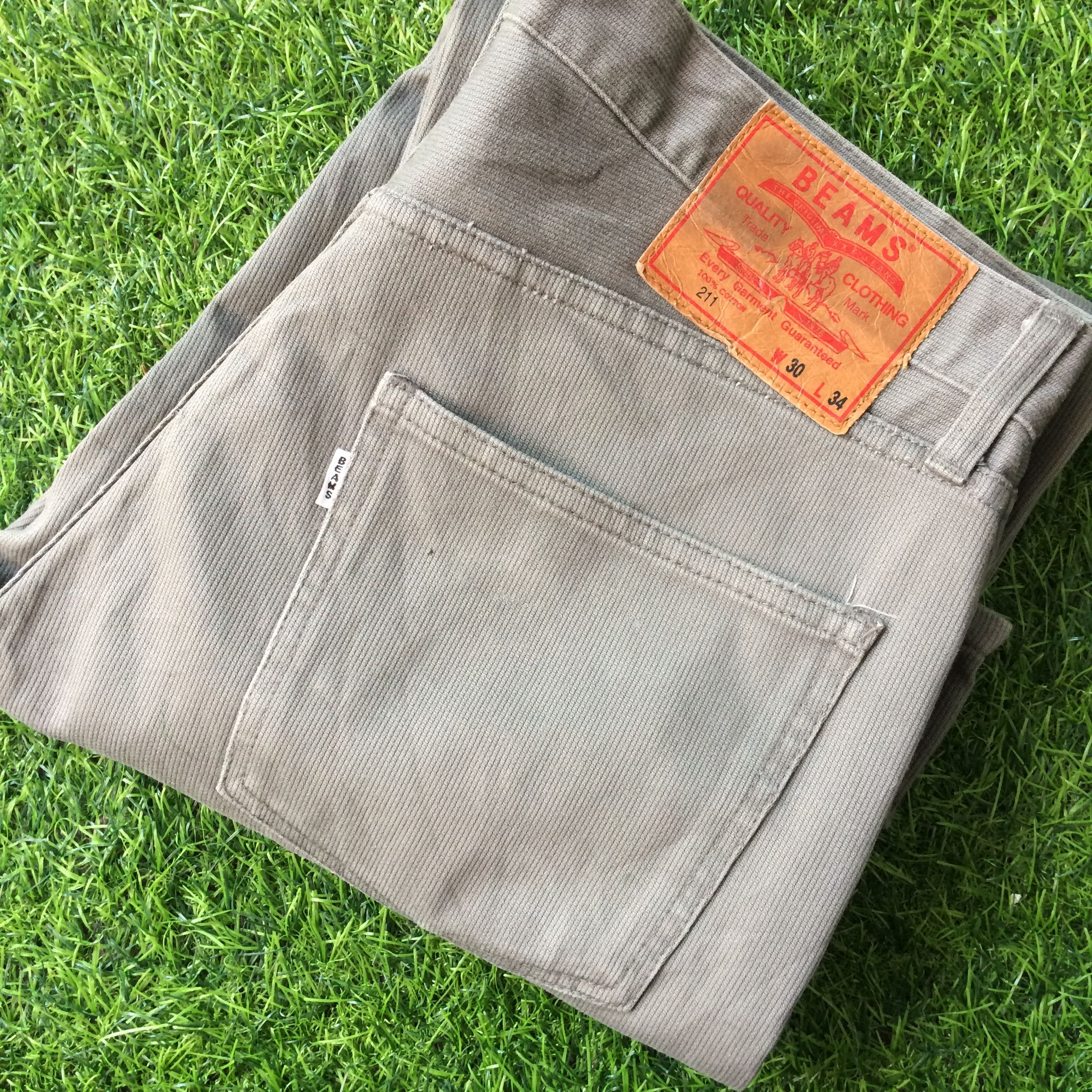 Beams Plus × Japanese Brand Distressed Beams Jeans #B-908 Size US 31 - 8 Thumbnail