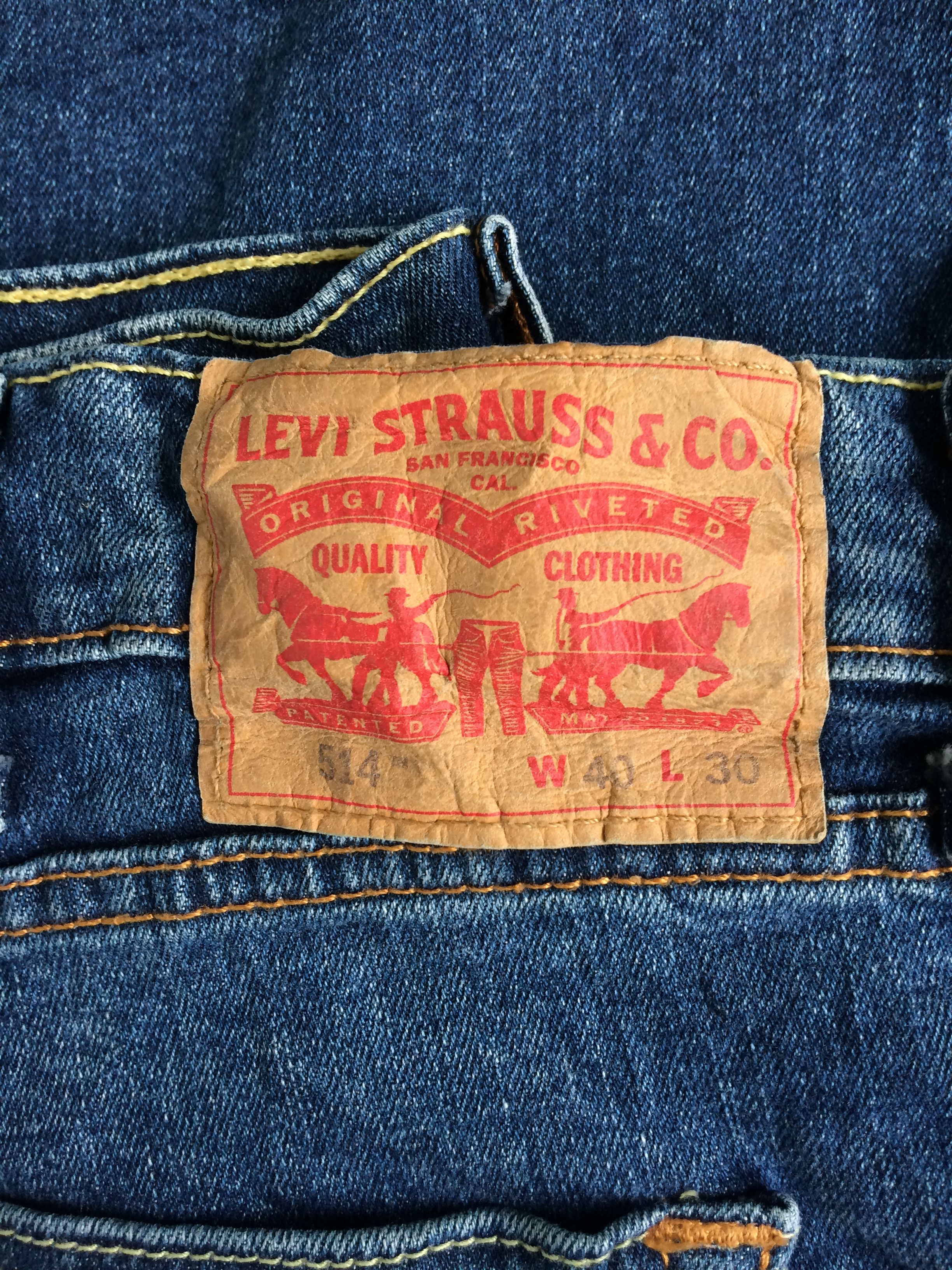 Levi's × Vintage Vintage Distressed Levis 514 Jeans #B-030 Size US 41 - 7 Thumbnail