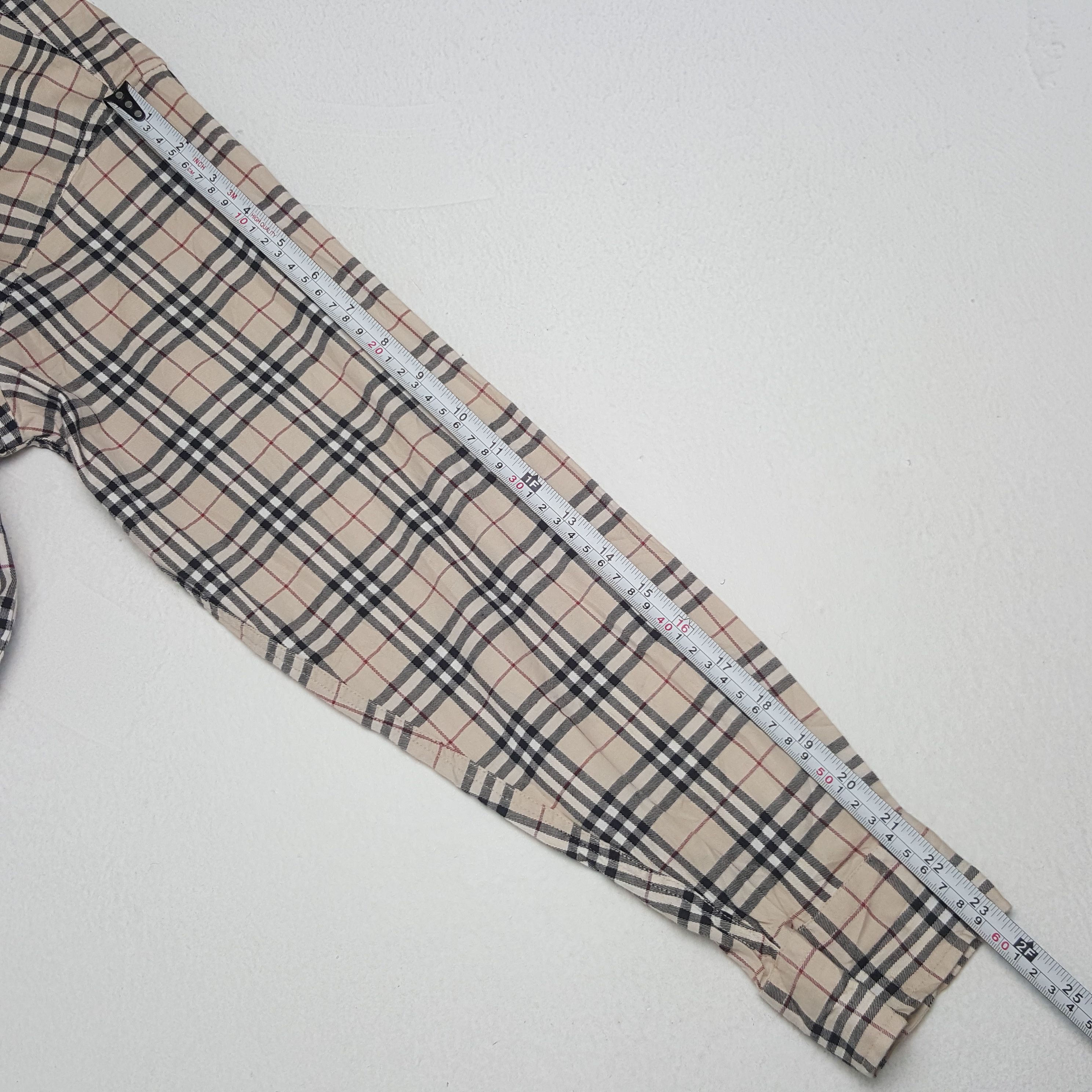 Burberry Vintage Burberry Nova Check Button Up Shirt Size US L / EU 52-54 / 3 - 6 Thumbnail