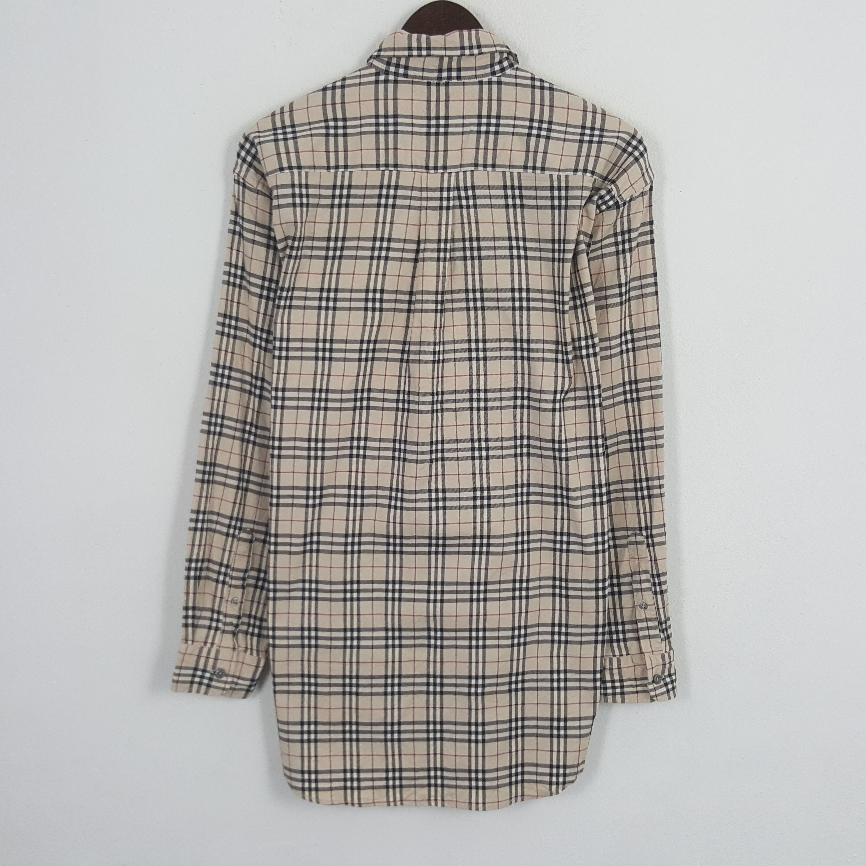 Burberry Vintage Burberry Nova Check Button Up Shirt Size US L / EU 52-54 / 3 - 3 Thumbnail