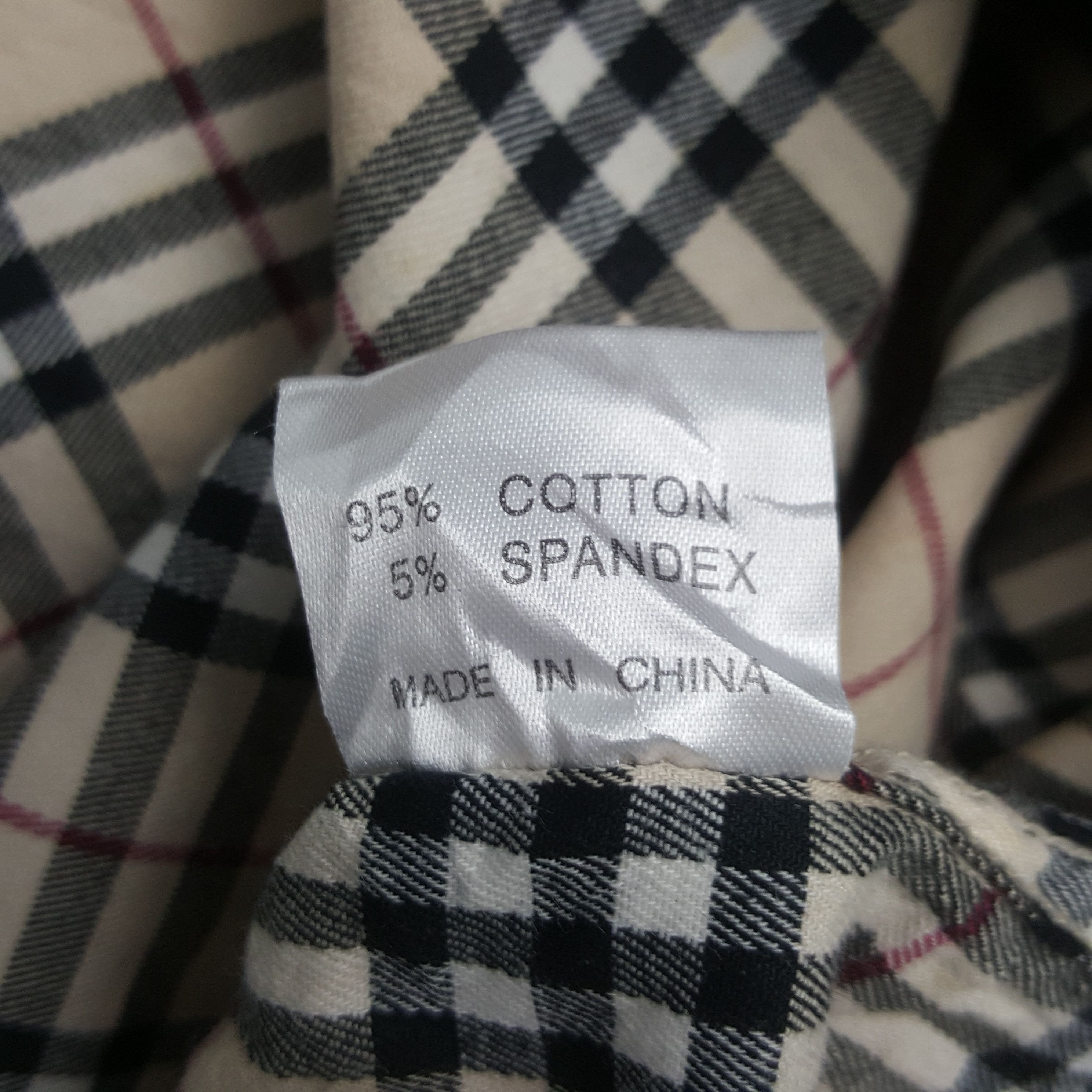 Burberry Vintage Burberry Nova Check Button Up Shirt Size US L / EU 52-54 / 3 - 8 Thumbnail