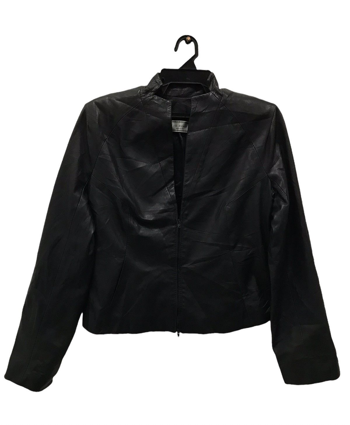 Leather Vintage de abadai made in italy ovine leather jacket Size US M / EU 48-50 / 2 - 1 Thumbnail