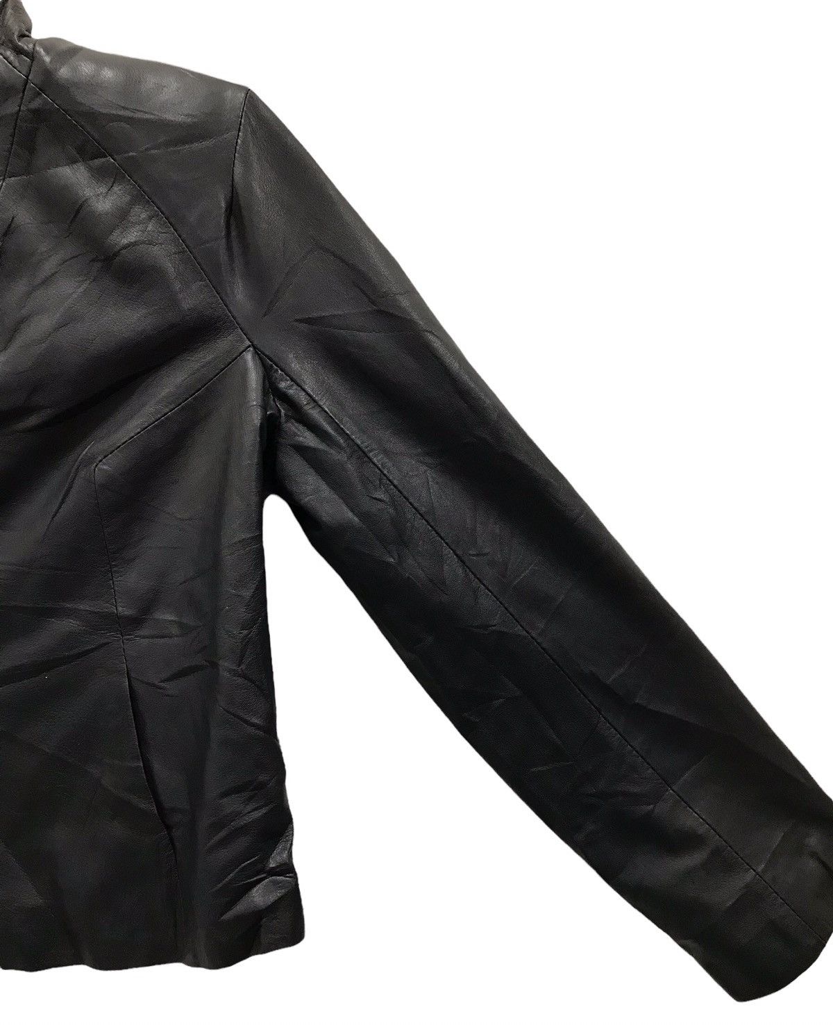 Leather Vintage de abadai made in italy ovine leather jacket Size US M / EU 48-50 / 2 - 4 Thumbnail
