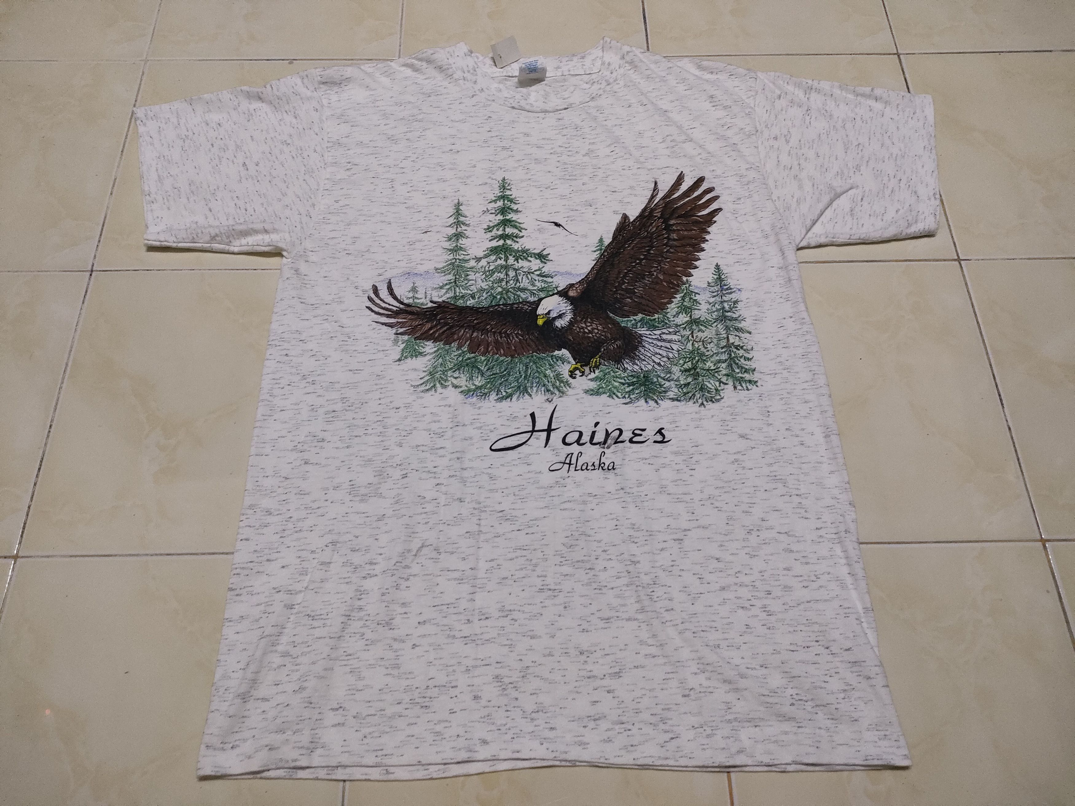 Vintage Vintage Eagle Made In USA Tee Size US L / EU 52-54 / 3 - 1 Thumbnail