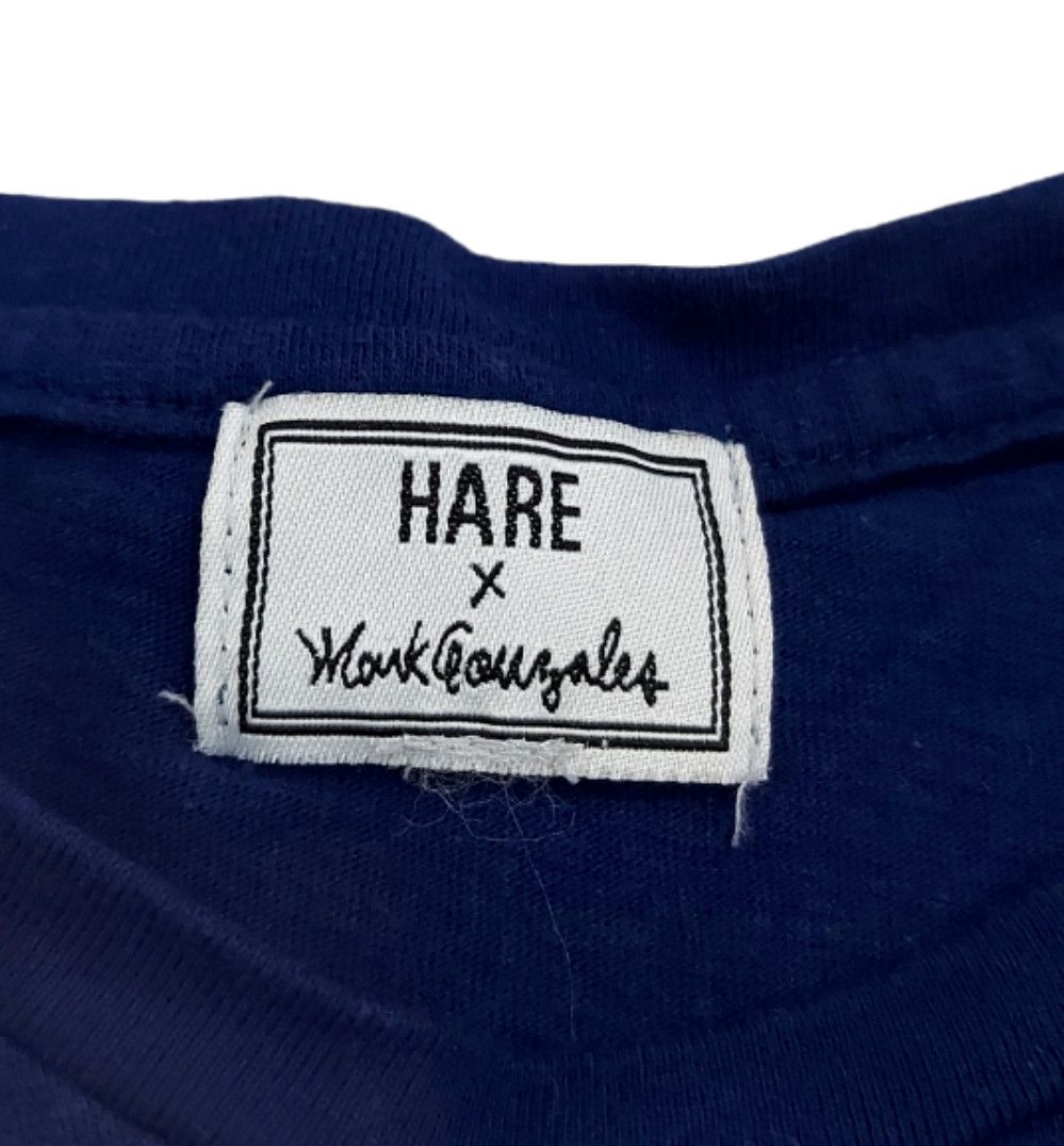 HARE × Japanese Brand RARE! HARE x MARK GONZALES PRO SKATER STRIPED SINGLE POCKET Size US S / EU 44-46 / 1 - 7 Thumbnail
