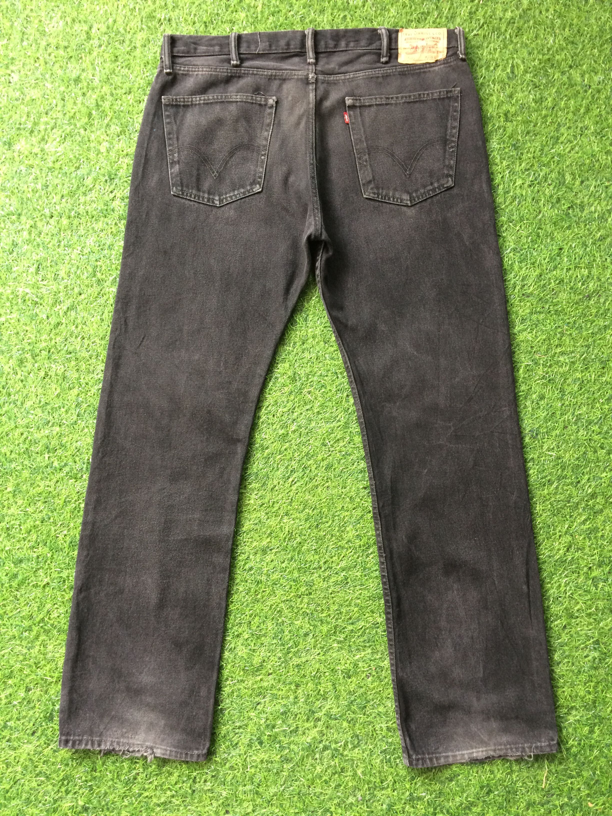 Levi's Vintage Distressed Levis 505 Jeans #B-892 Size US 40 / EU 56 - 2 Thumbnail
