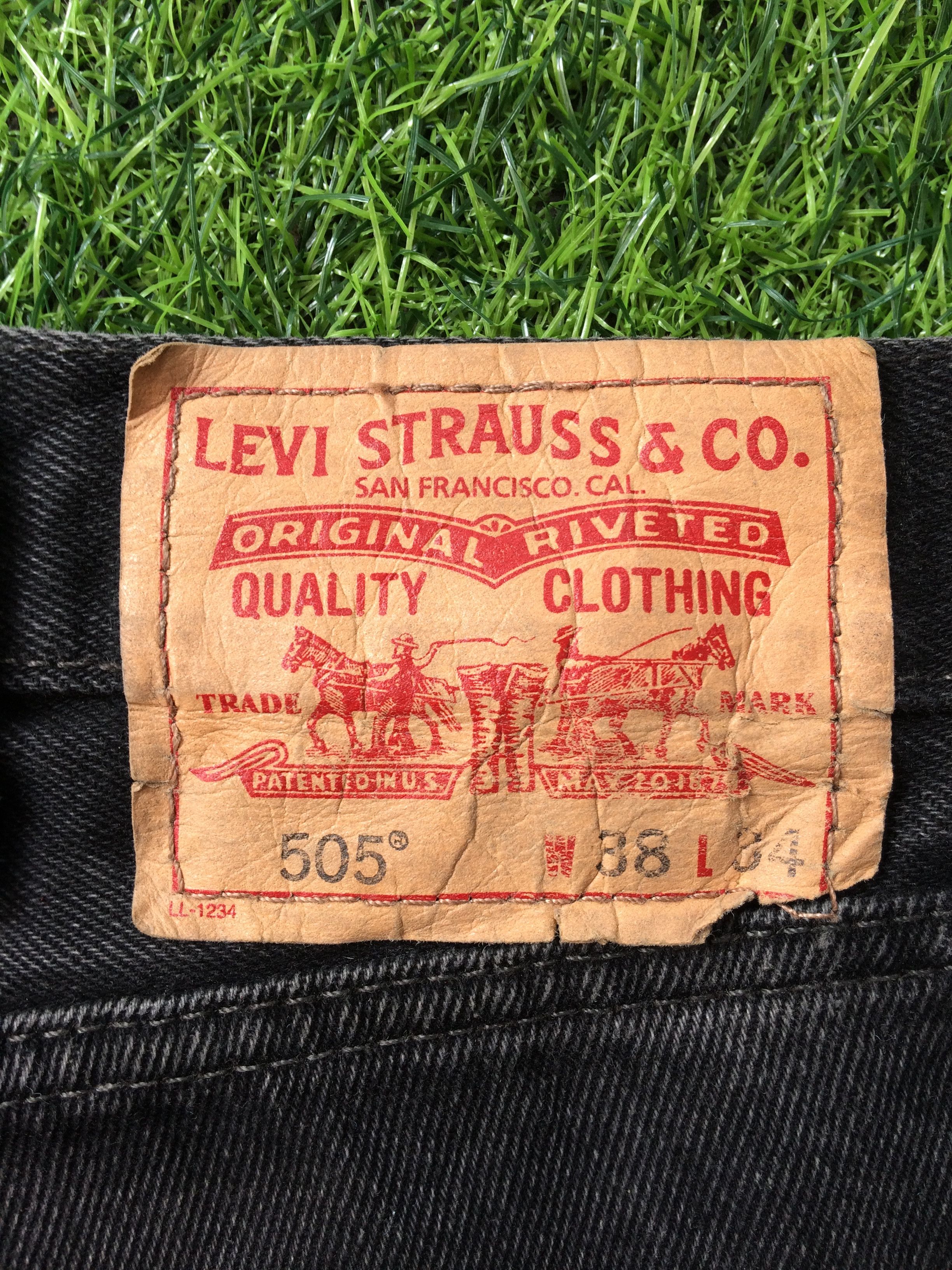 Levi's Vintage Distressed Levis 505 Jeans #B-892 Size US 40 / EU 56 - 10 Thumbnail