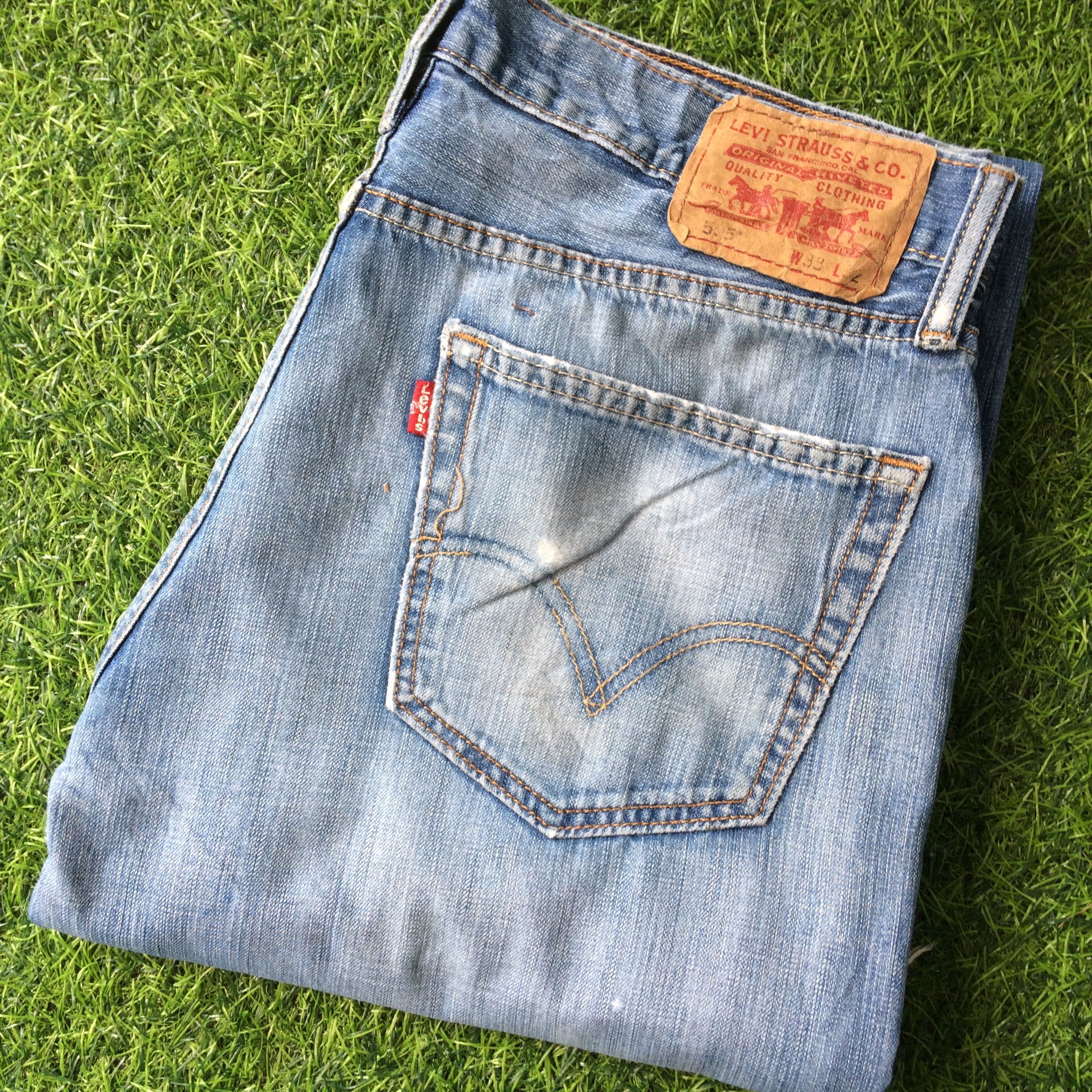 Levi's × Vintage Vintage Distressed Levis 505 Jeans #B-619 Size US 33 - 11 Thumbnail