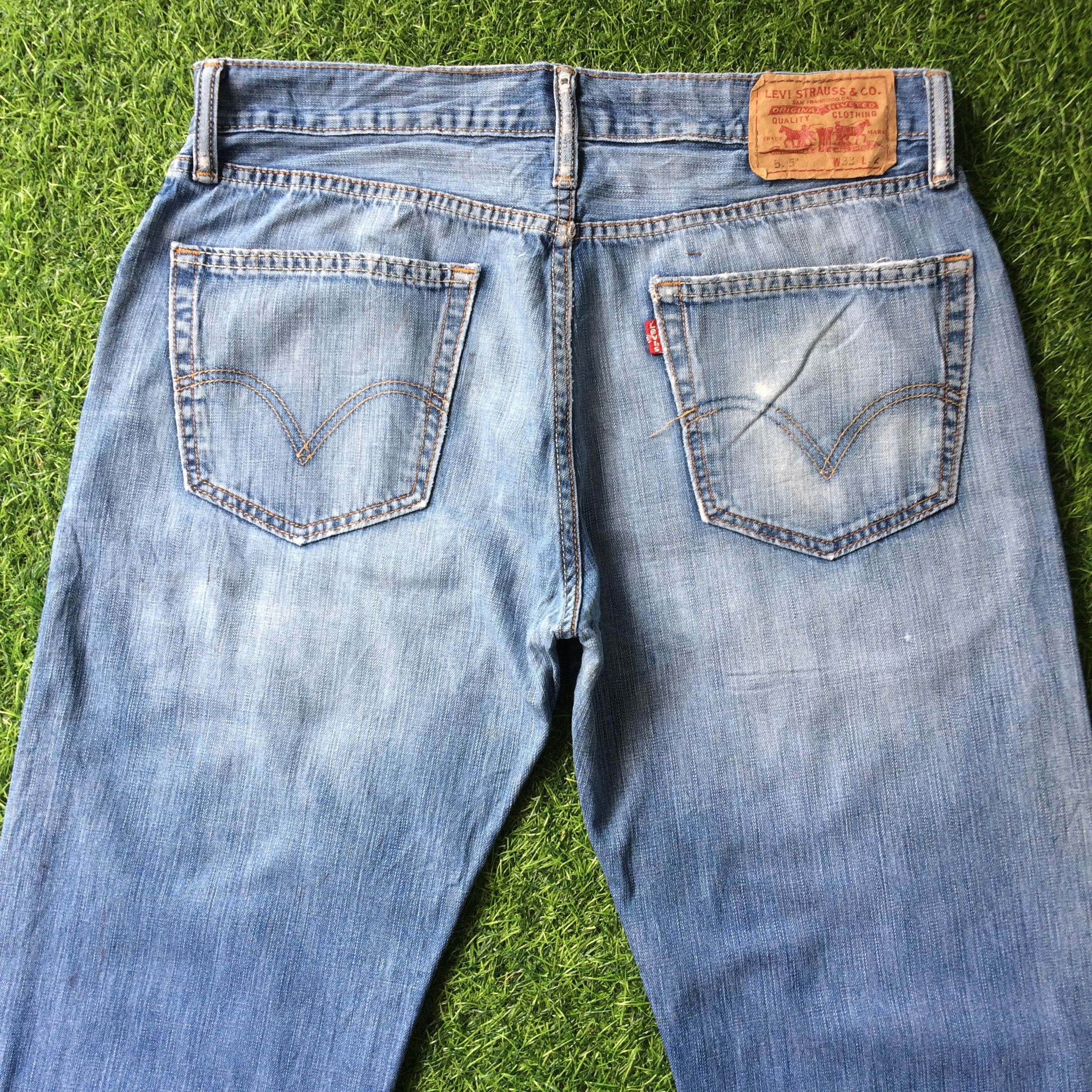 Levi's × Vintage Vintage Distressed Levis 505 Jeans #B-619 Size US 33 - 4 Thumbnail
