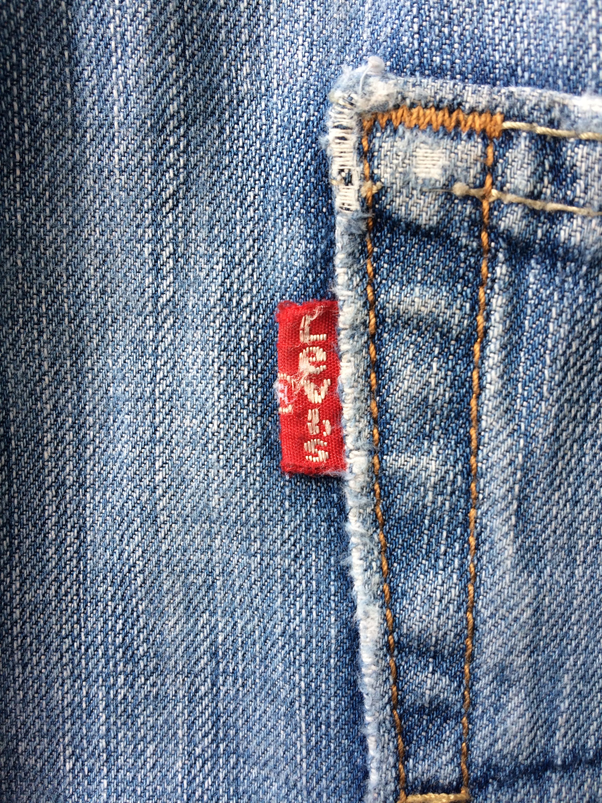 Levi's × Vintage Vintage Distressed Levis 505 Jeans #B-619 Size US 33 - 12 Thumbnail