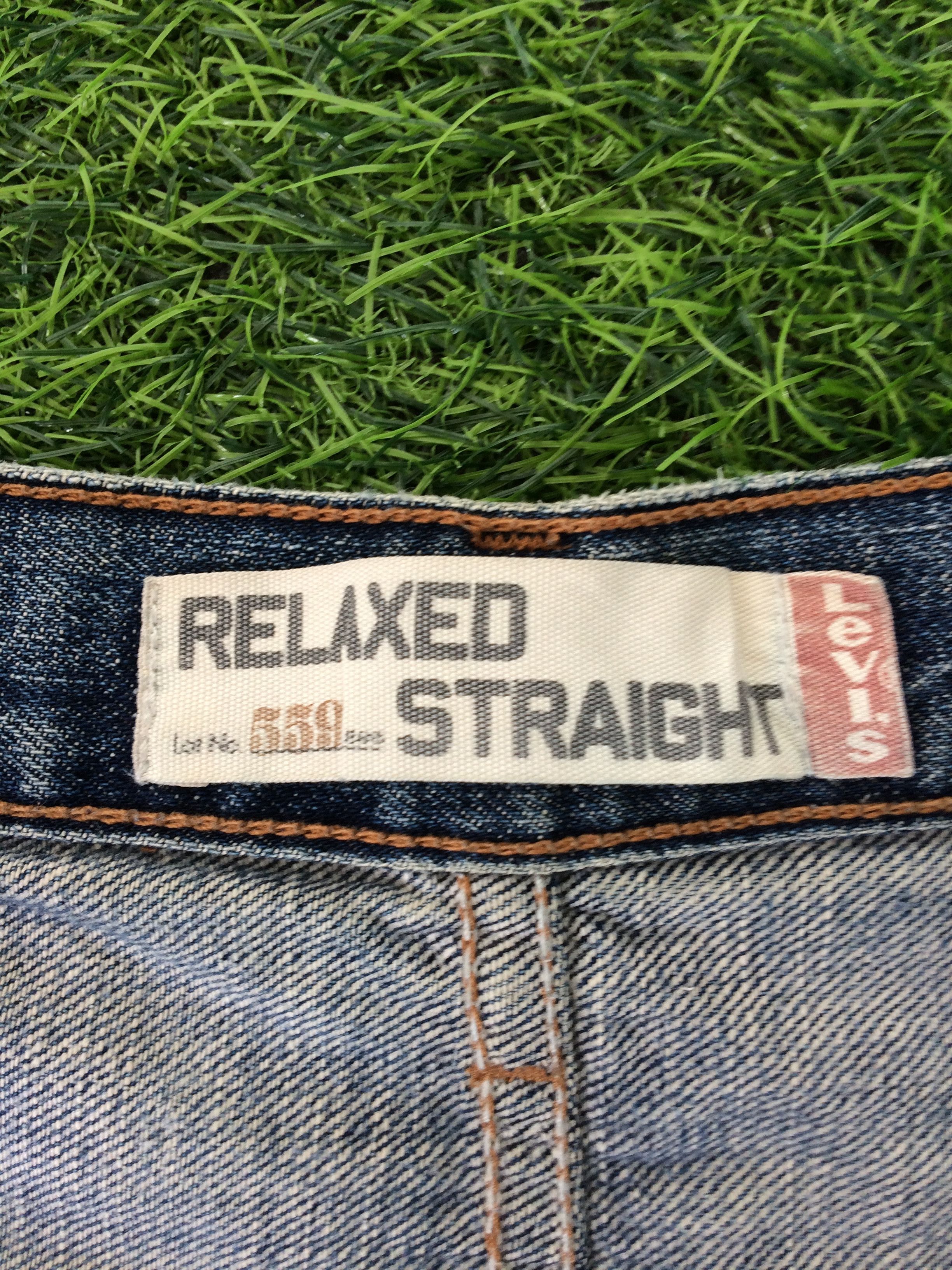Levi's × Vintage Distressed Levis 559 Jeans #B-333 Size US 35 - 10 Thumbnail
